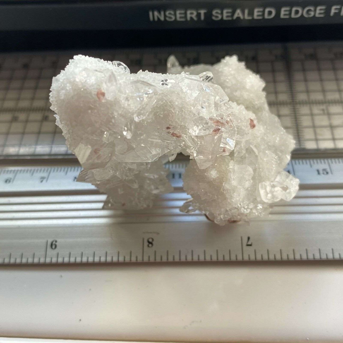 APOPHYLLITE BEAUTIFUL SPECIMEN FROM POONA INDIA 82g ET118