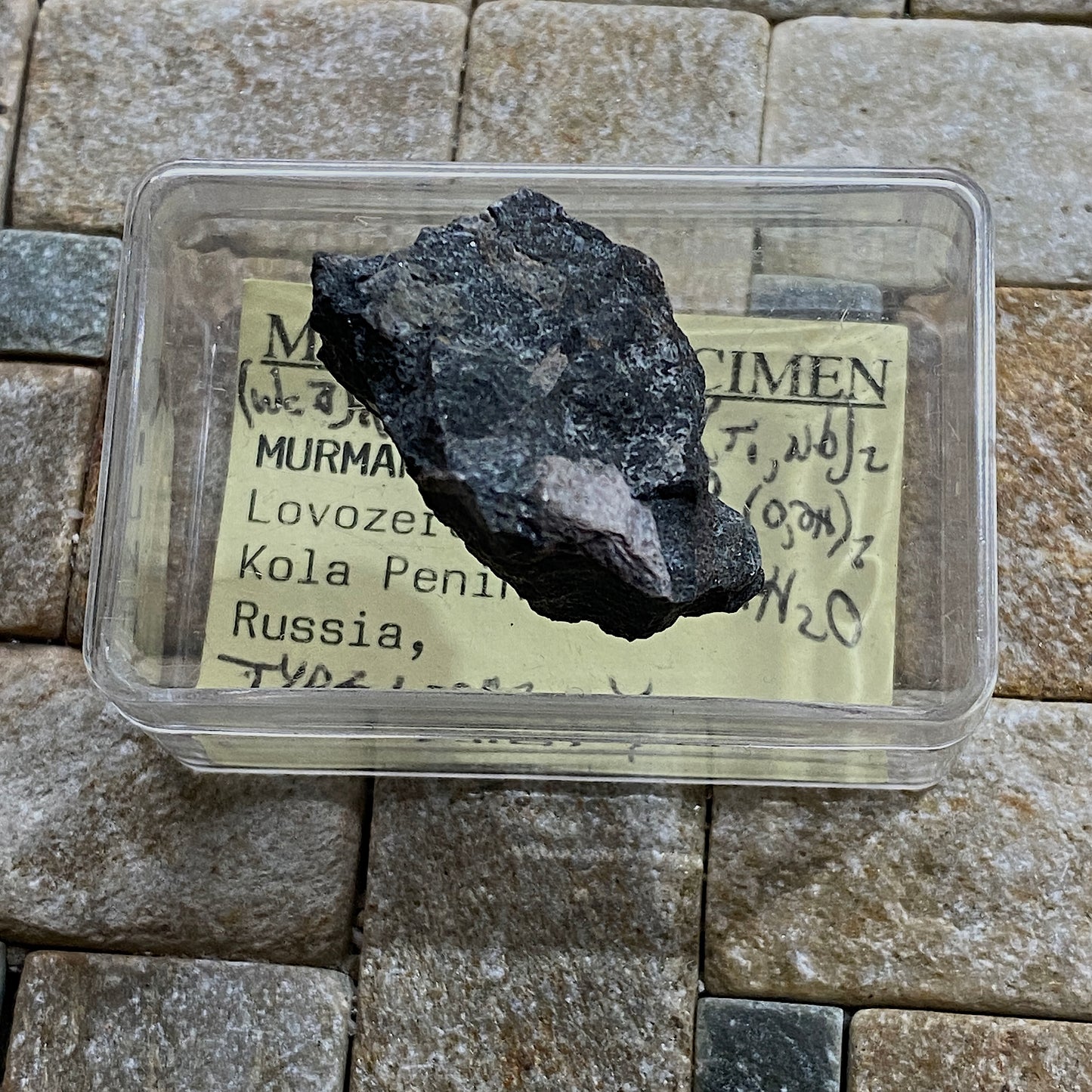 MURMANITE - LOVOZERO, KOLA PENINSULA, RUSSIA 13g MF4201