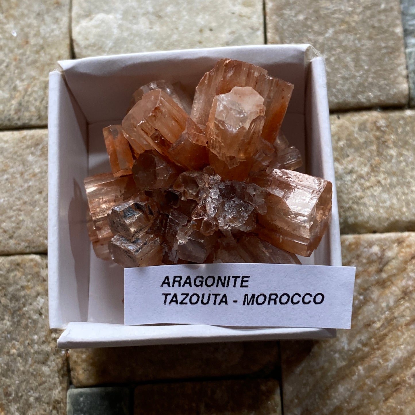 ARAGONITE : TAZOUTA, SEFROU PROVINCE, MOROCCO. 33g MF5240