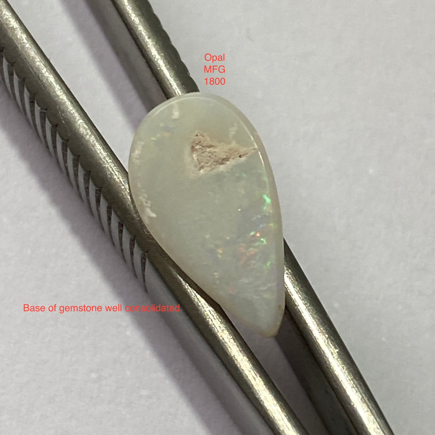 OPAL NATURAL MINED GEMSTONE - COOPER PEDY, SOUTH AUSTRALIA. 1.10Ct. MFG1800