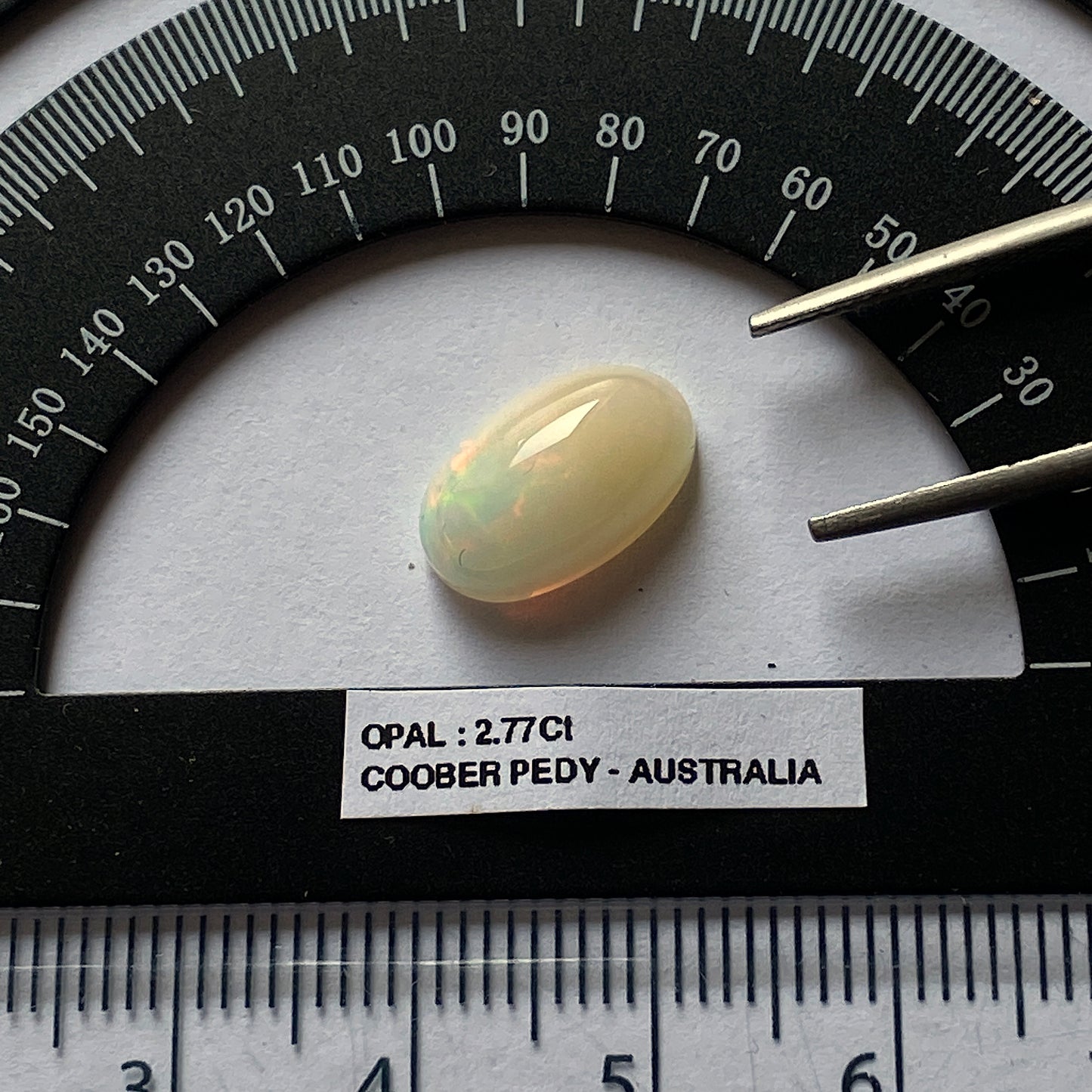 OPAL NATURAL MINED GEMSTONE - COOBER PEDY, SOUTH AUSTRALIA 2.77Ct c MFG5364