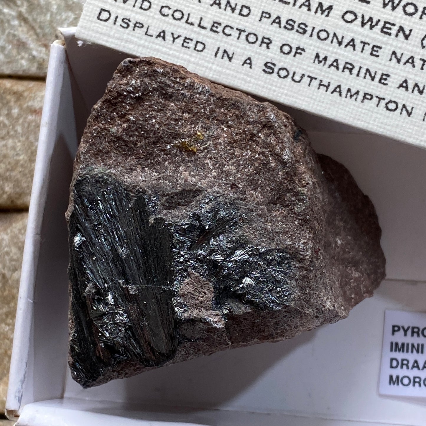 PYROLUSITE DU MAROC 78g MF6922