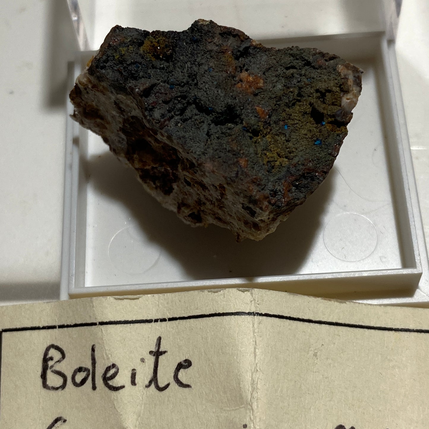 BOLEITE MICROS : LA CAMPANIA MINE, ANTOFAGASTA, CHILE. MF4656