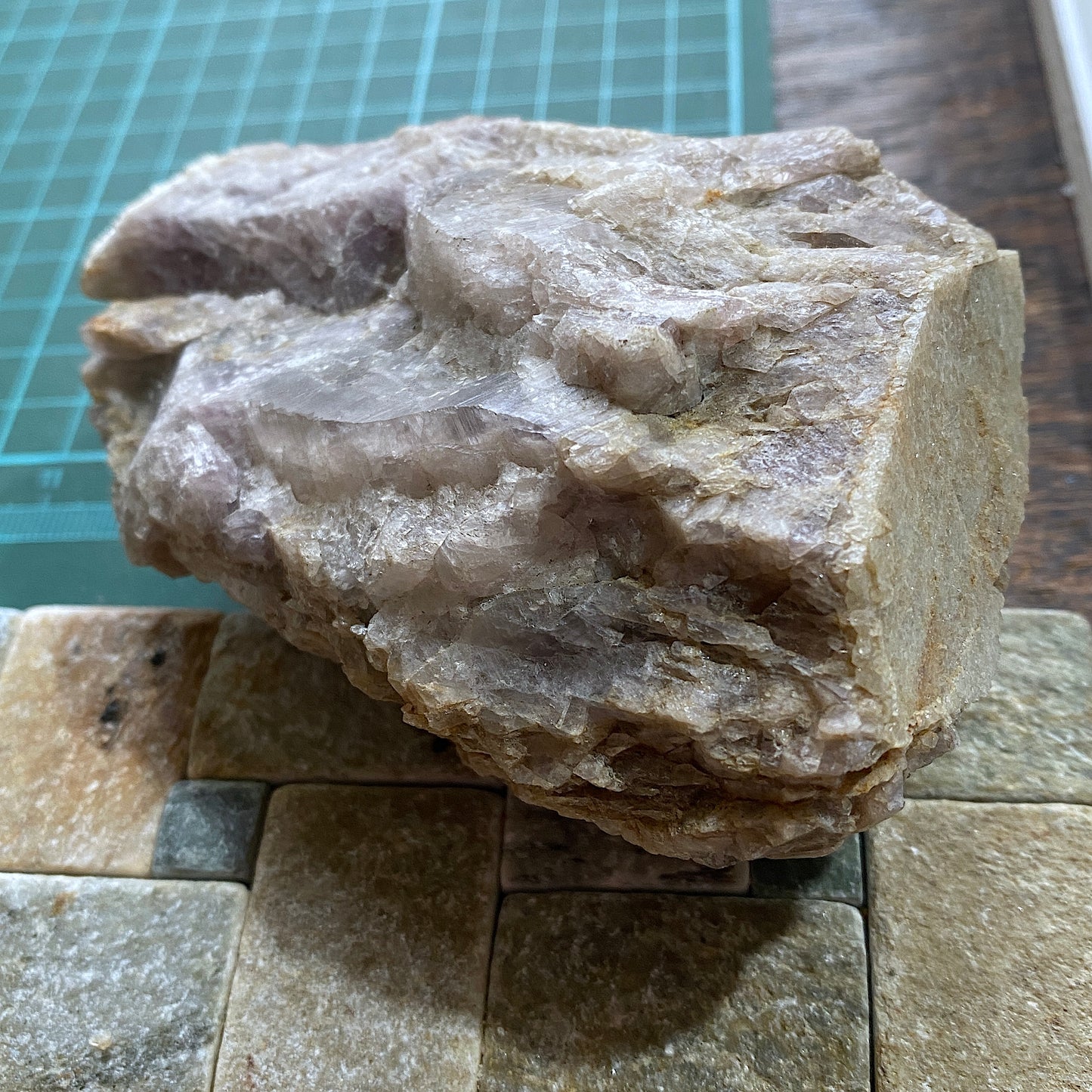 "MASSIVE " FLUORITE : WHEAL MARY ANN, MENHENIOT, CORNWALL. 511g MF4663