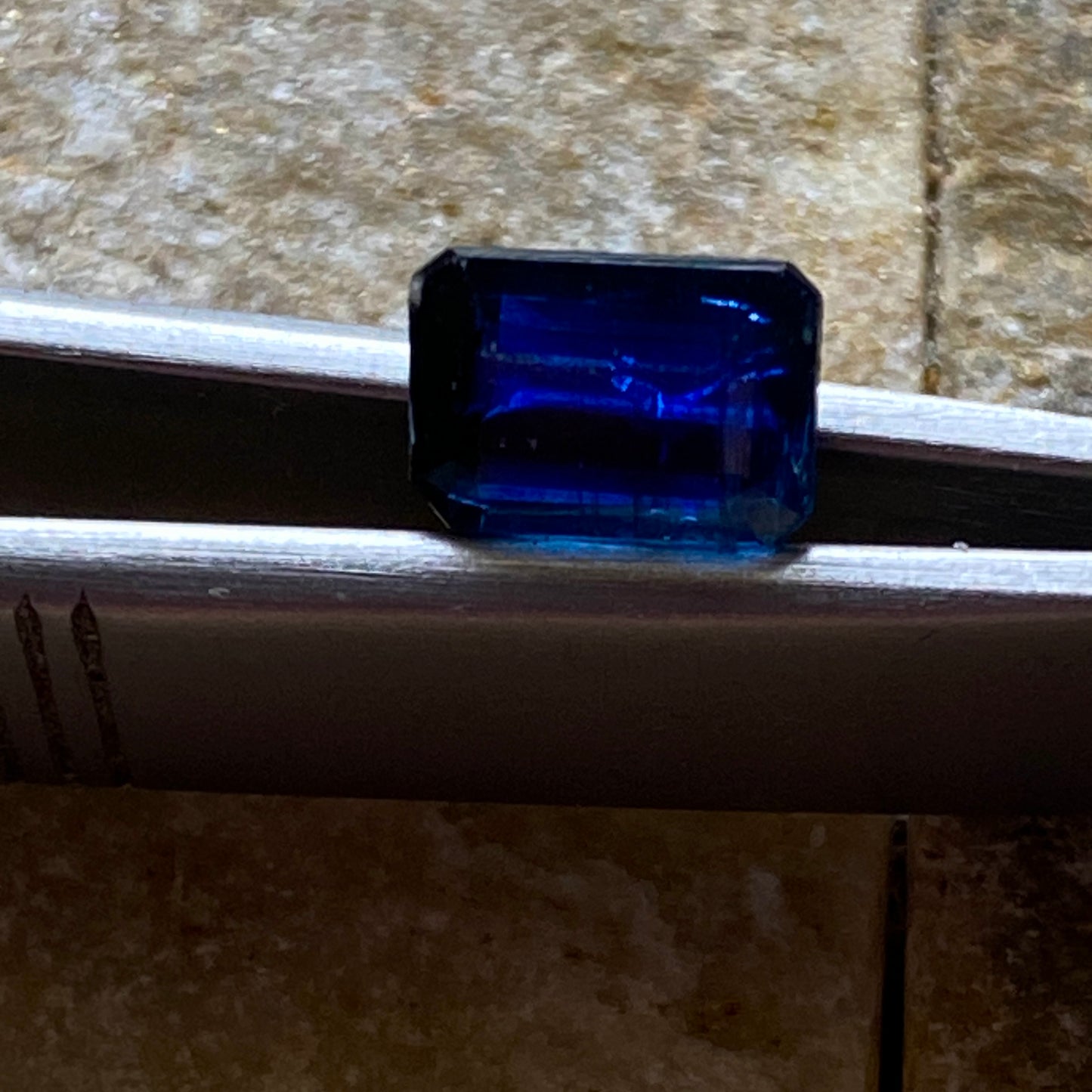 KYANITE NATURAL MINED GEMSTONE - MUSTANG DISTRICT, NEPAL. 1.31Ct MF1887