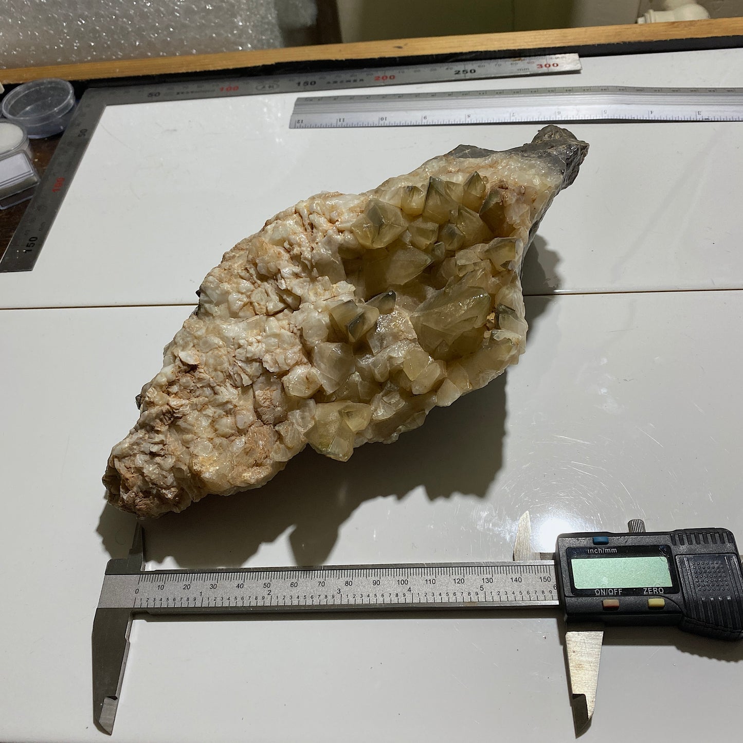 CALCITE SUBSTANTIAL SPECIMEN - BUENA TIERRA MINE, CHIHUAHUA, MEXICO 1918g MF4251