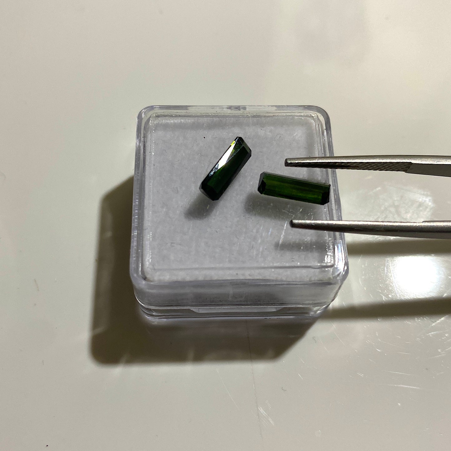 TOURMALINE PAIR NATURAL GEMSTONES - MINAS GERAIS, BRAZIL 1.42Ct MFG5180