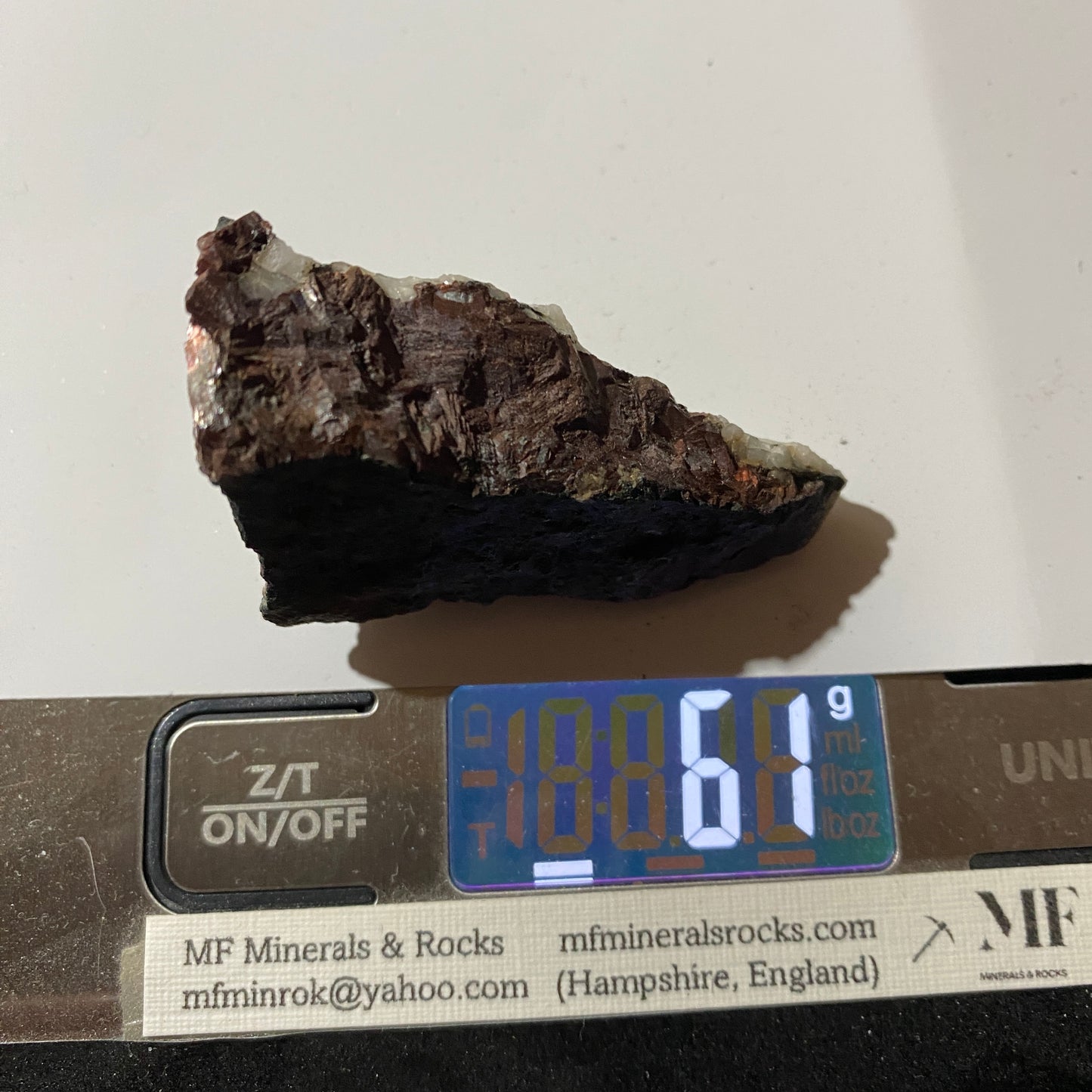 SIDERITE/QUARTZ : ST IVES CONSOLS,ST IVES , CORNWALL 60g MF4667