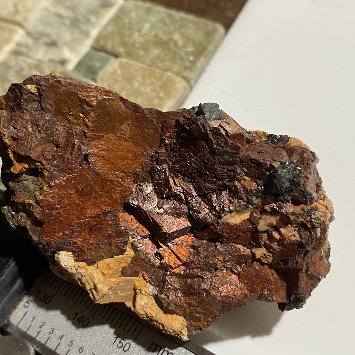 SIDERITE : HOLMBUSH MINE, STOKECLIMSLAND, CORNWALL, ENGLAND 110g MF4702