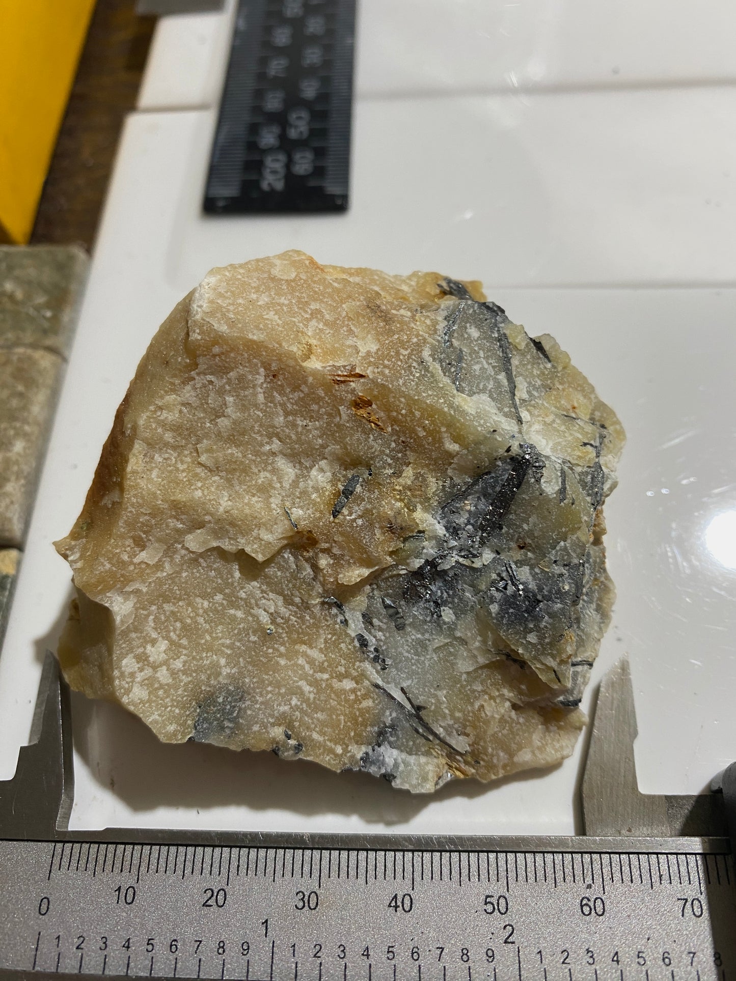 STIBNITE ON MATRIX : THE KNIPE, HARE HILL, AYRSHIRE, SCOTLAND 130g MF4803