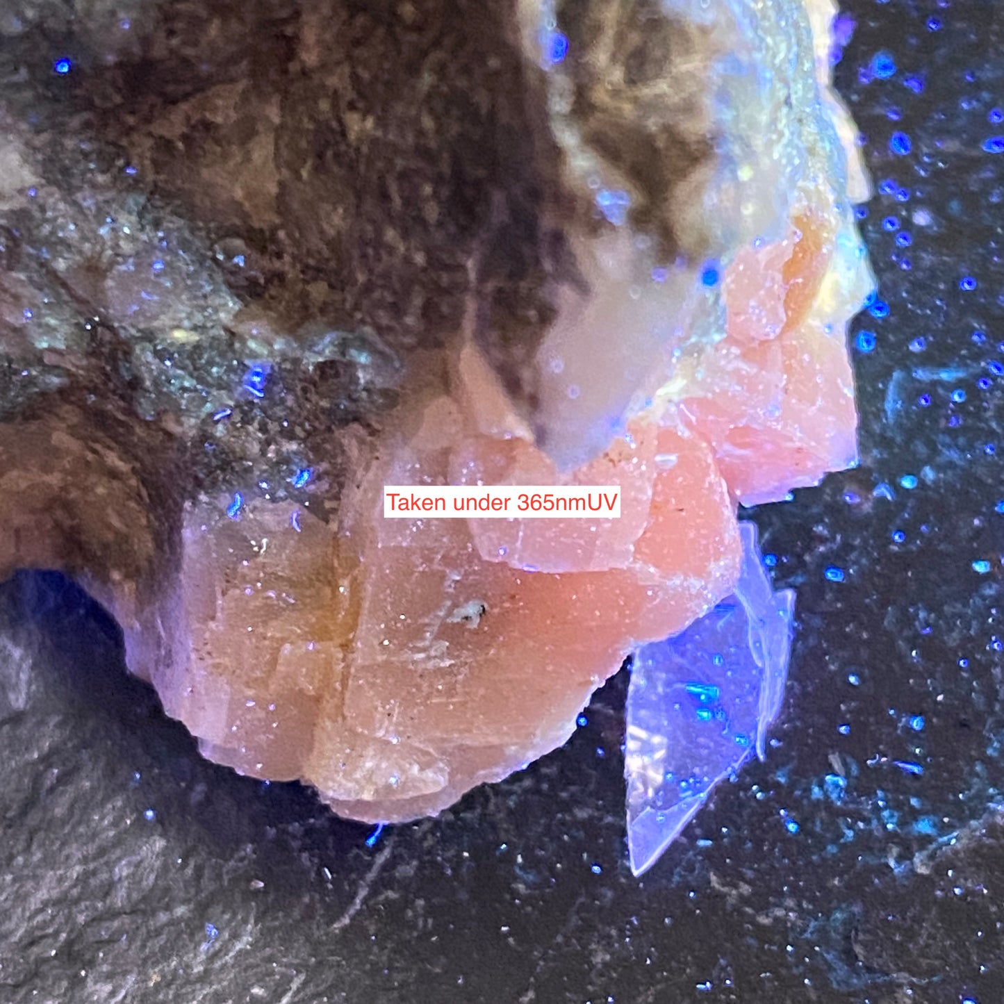 CALCITE ETC - ORKNEY, NORTHERN ISLANDS, SCOTLAND 54g MF1982