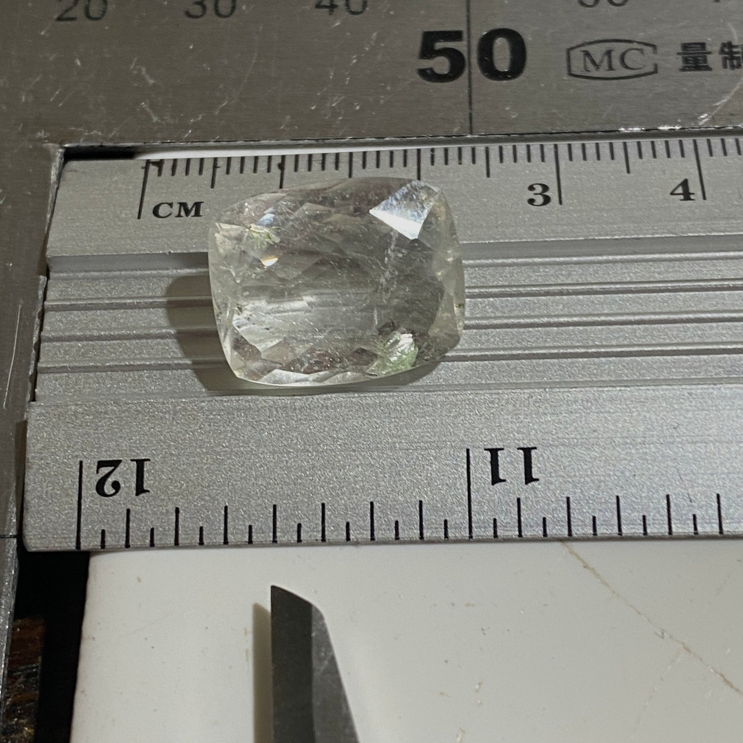 GOSHENITE BERYL NATURAL GEMSTONE - PADRE PARAISO, MINAS GERAIS, BRAZIL LARGE 13.85Ct. MFG5213