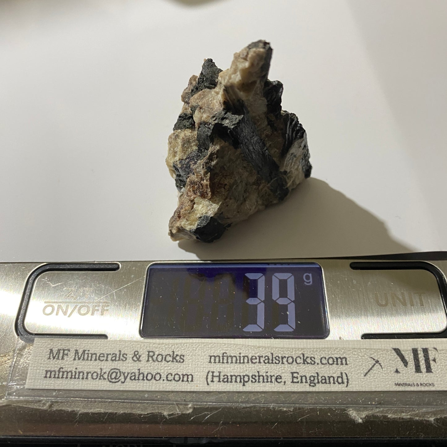 ACMITE WITH CANCRINITE - FEN COMPLEX, NOME, TELEMARK, NORWAY 39g MF9877