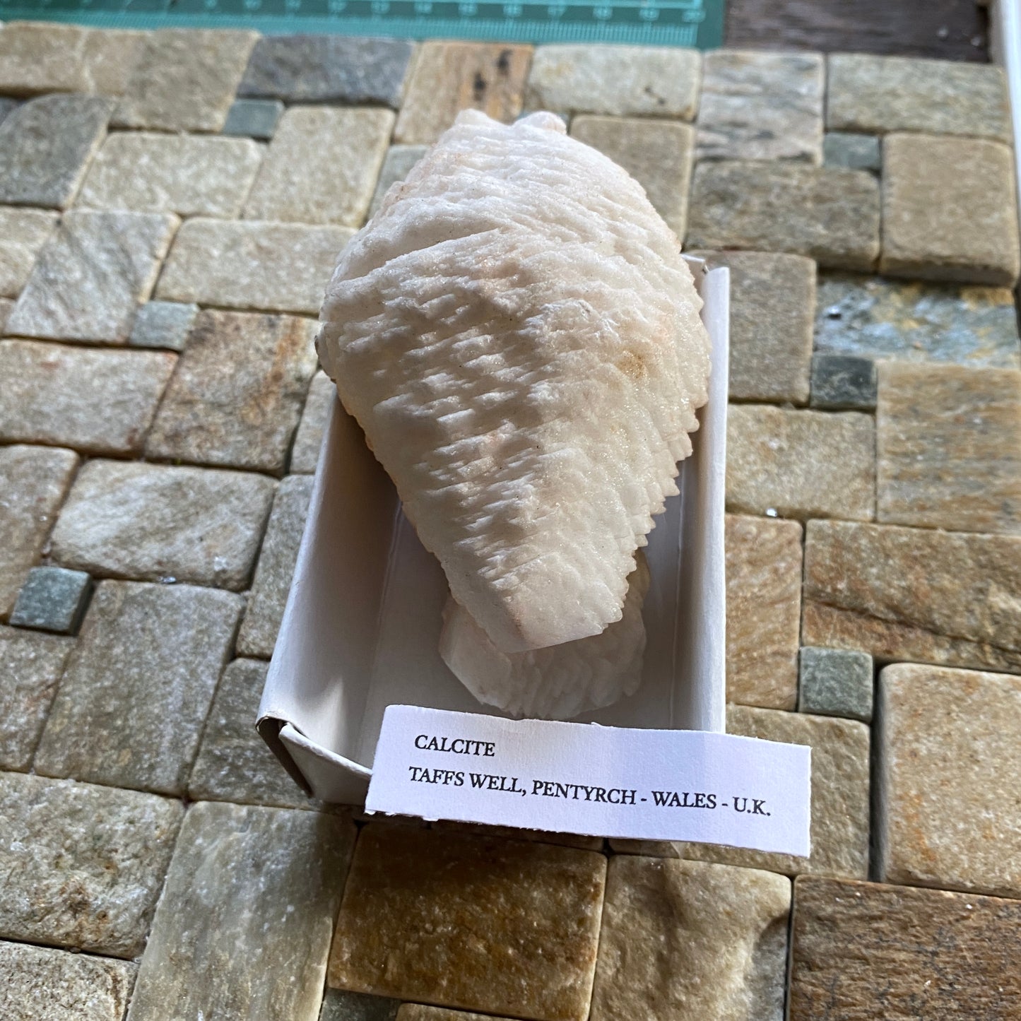 CALCITE - TAFF'S WELL QUARRY, PENTYRCH, WALES 218g MF2114