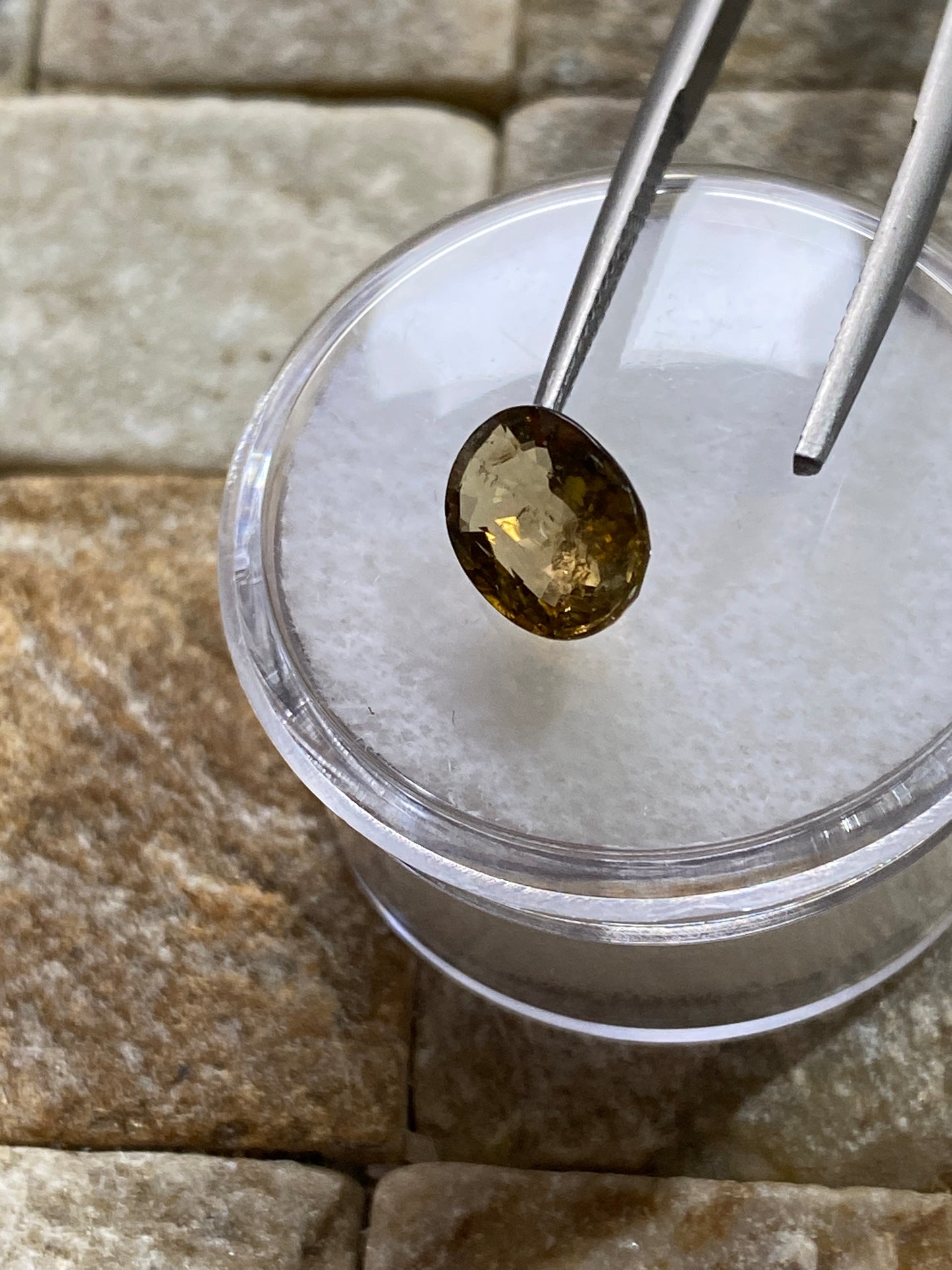 TOURMALINE NATURAL GEMSTONE : MKUSHI, CENTRAL PROVINCE, ZAMBIA RARE STONE 1.73Ct MFG4817