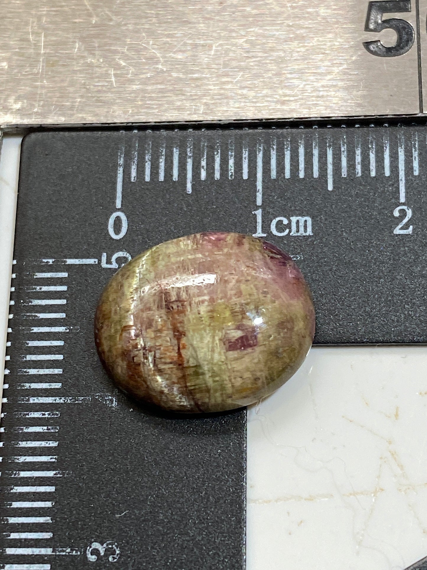 TOURMALINE UNUSUAL NATURAL GEMSTONE : SOLWEZI DISTRICT, ZAMBIA 6.87Ct MFG4819