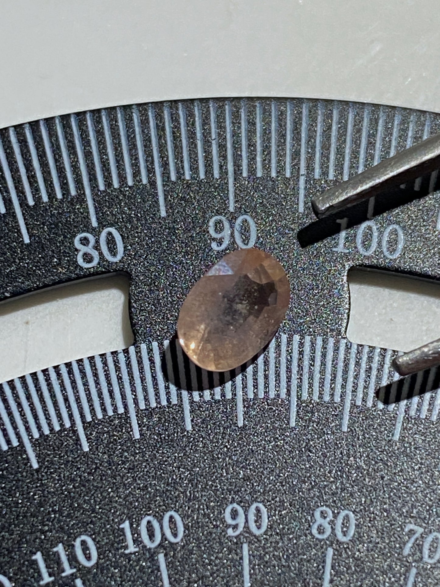 SAPPHIRE CORUNDUM NATURAL GEMSTONE : MOGOK, MANDALAY, BURMA 0.90Ct MFG4824