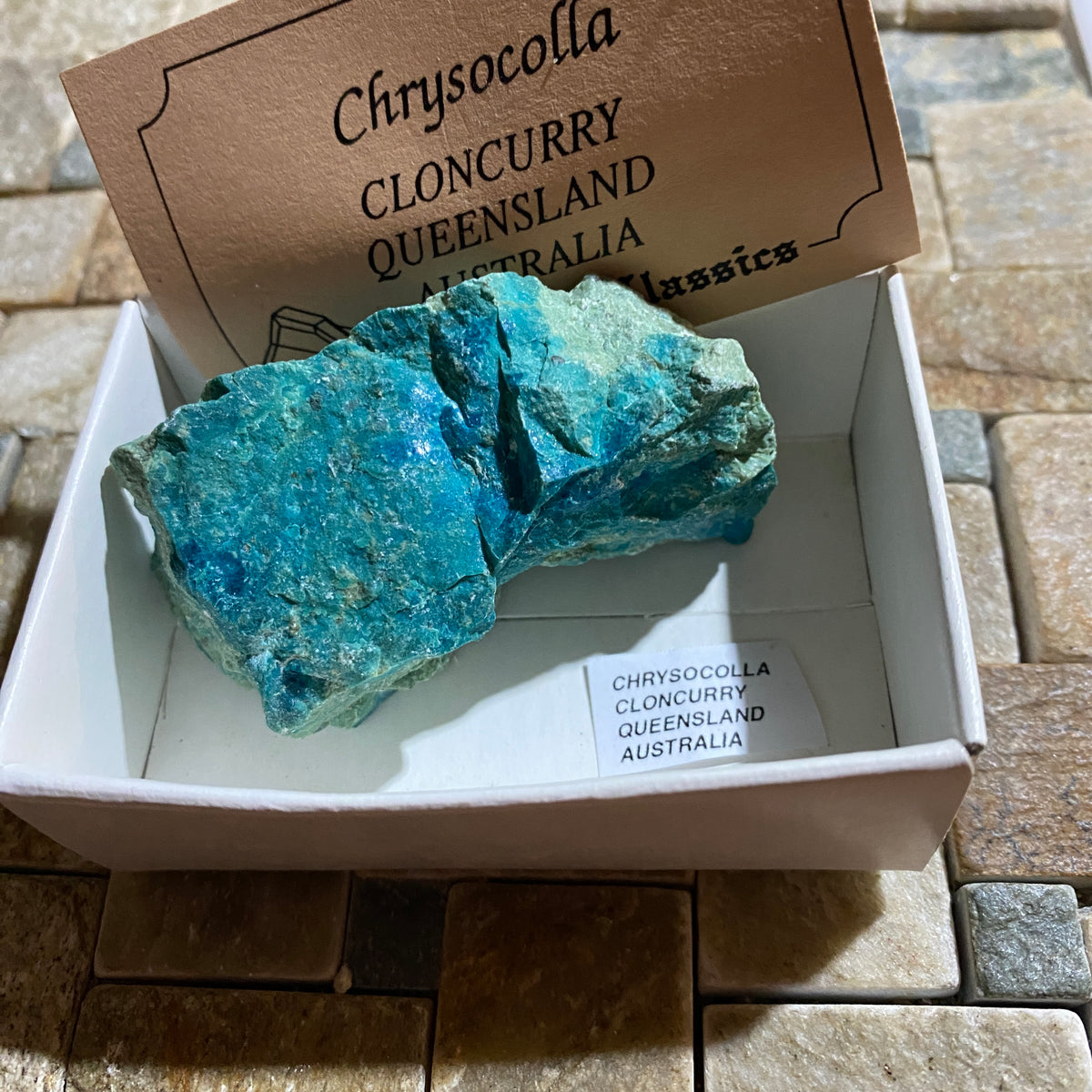 CHRYSOCOLLA : CLONCURRY, QUEENSLAND, AUSTRALIA 71g. MF5442