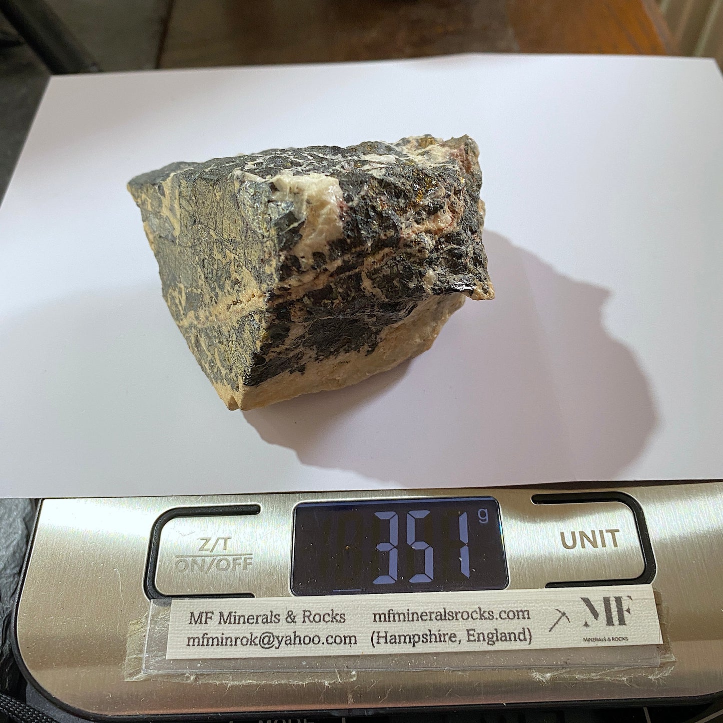 ORE SPECIMEN - ROZALIA MINE, BANSKA BYSTRICA MINING DISTRICT, SLOVAKIA. 351g MF982