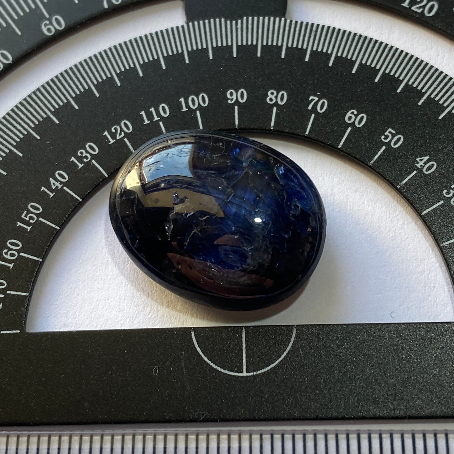 UNUSUAL NATURAL SAPPHIRE GEMSTONE - PAILIN, CAMBODIA, ASIA LARGE 34.55Ct MFG5242