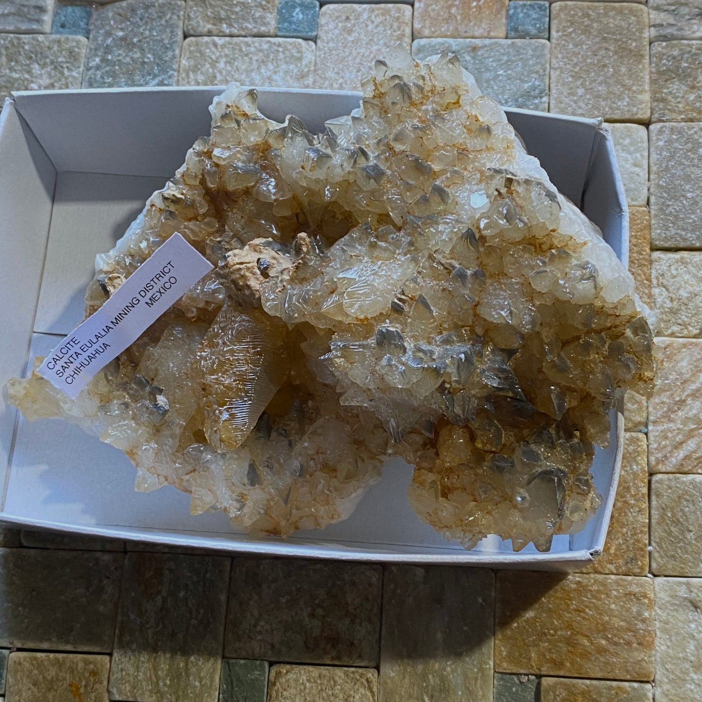 CALCITE - SANTA EULALIA MINING DISTRICT, CHIHUAHUA, MEXICO. 366g MF4298