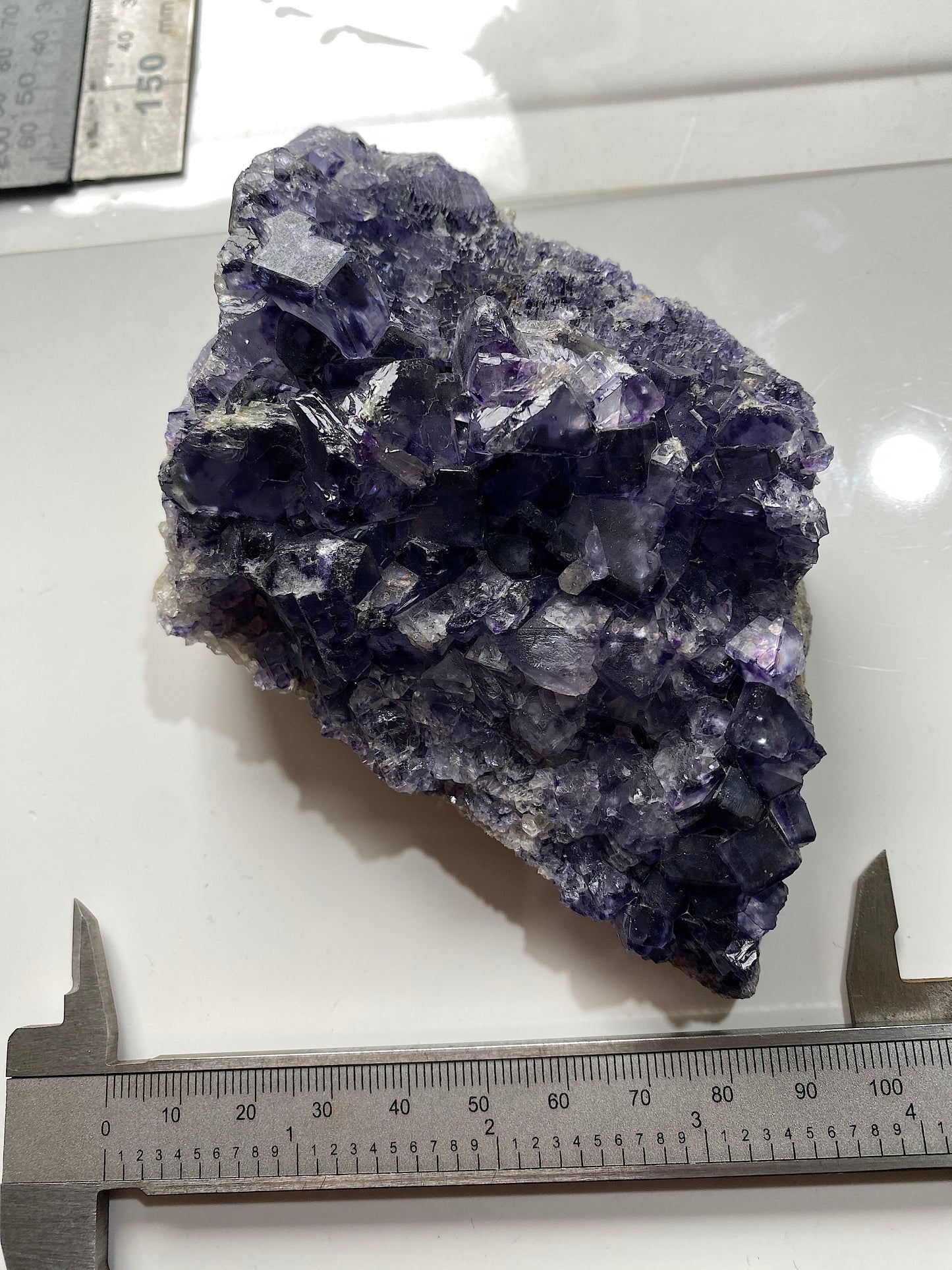 FLUORITE ON GRANITE : LARKIN'S QUARRY, CONNACHT, IRELAND 442g MF4841
