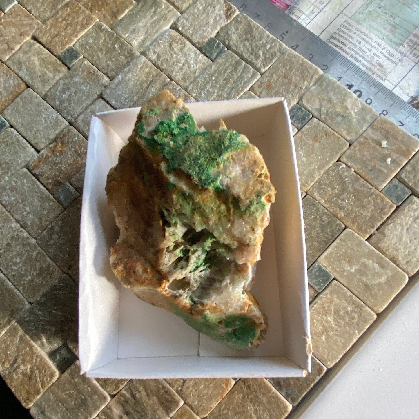 BAYLDONITE ON MATRIX FROM PENBERTHY CROFT MINE, CORNWALL 258g MF1571