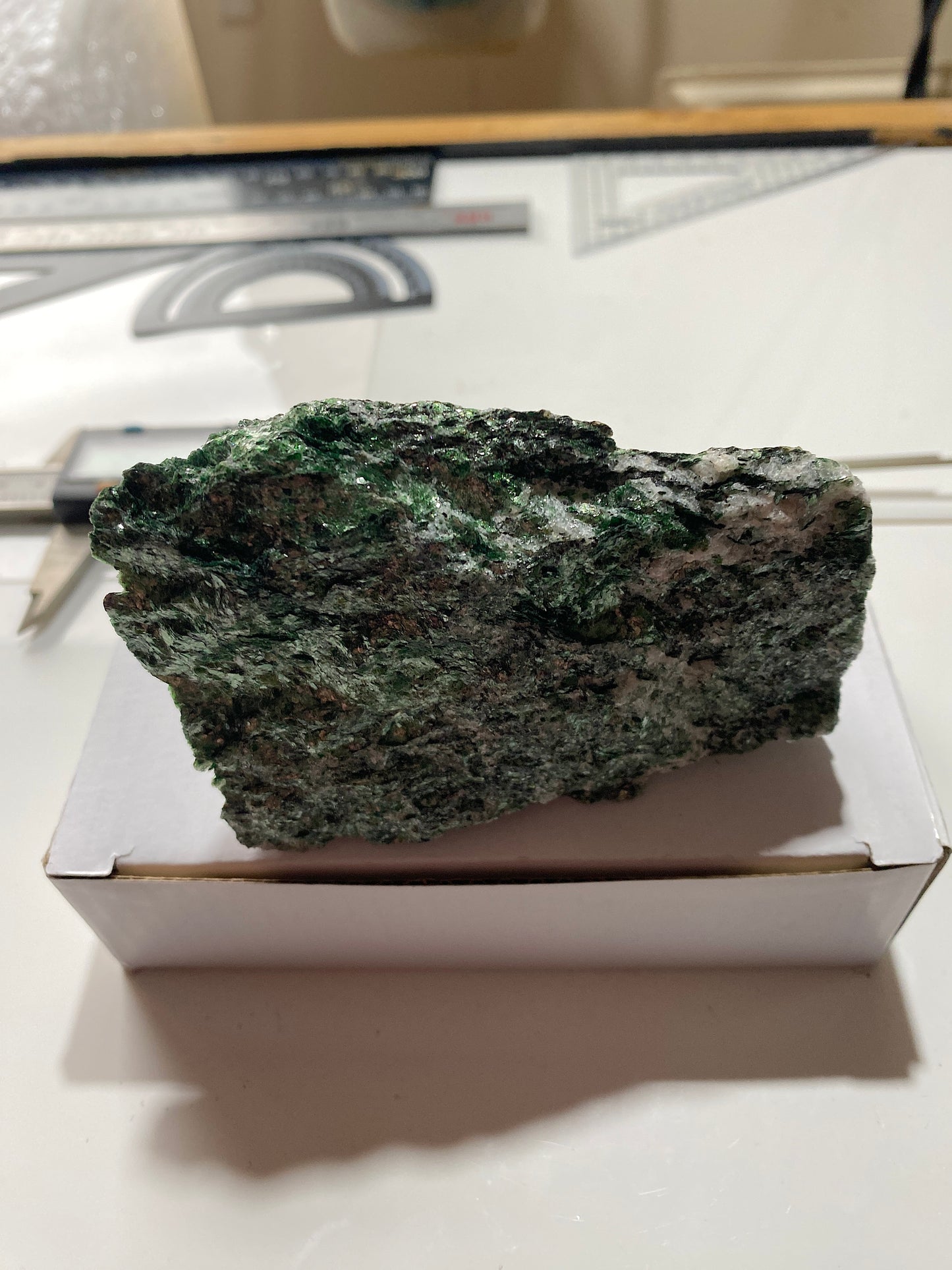 FUCHSITE MICA : CHIBWIKA, MWINILUNGA, N.W. PROVINCE, ZAMBIA 251g MF4842