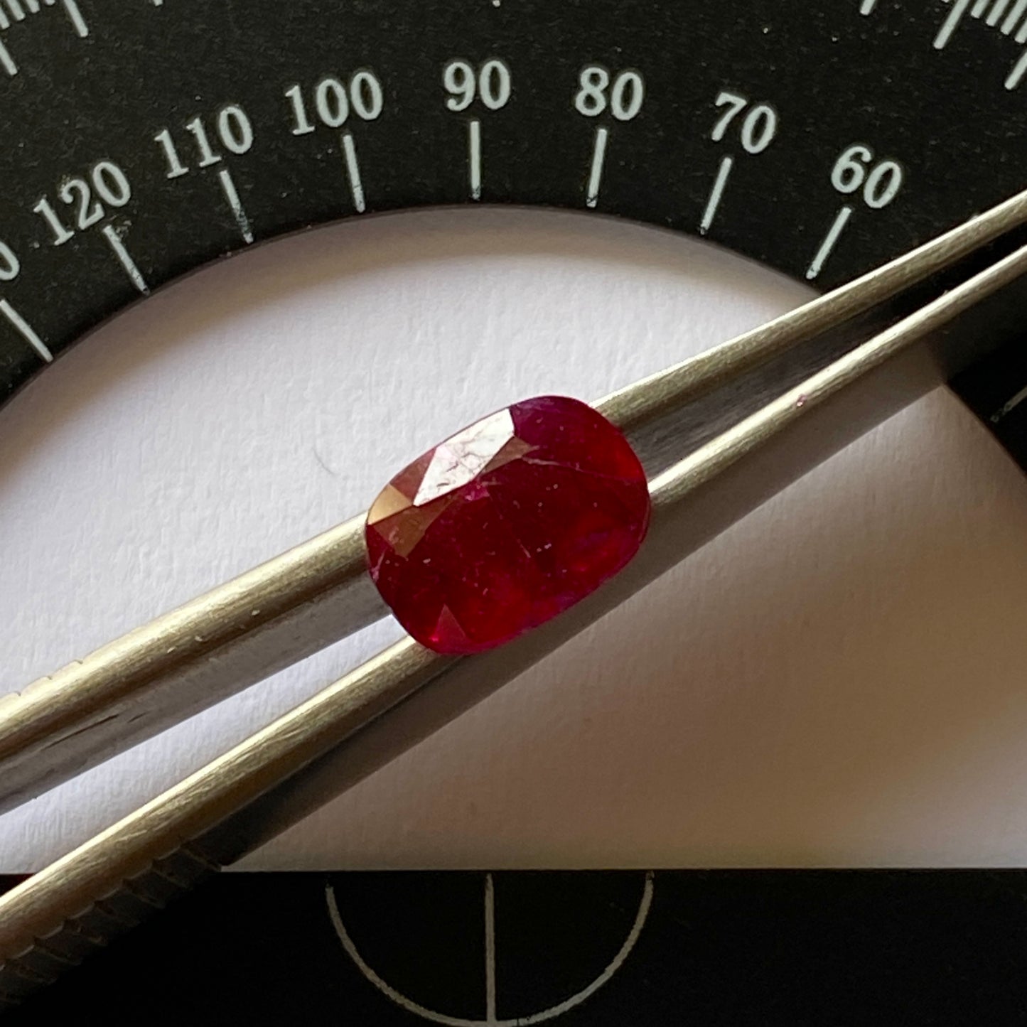 RUBY CORUNDUM NATURAL GEMSTONE - SKARDU, PAKISTAN, 1.62Ct. MFG5261