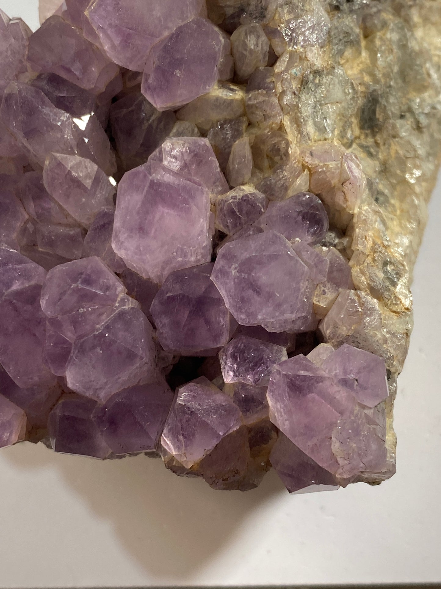 AMETHYST CRYSTAL ASSEMBLAGE ; HUAMPAR MINE, LIMA, PERU. 280g MF4759