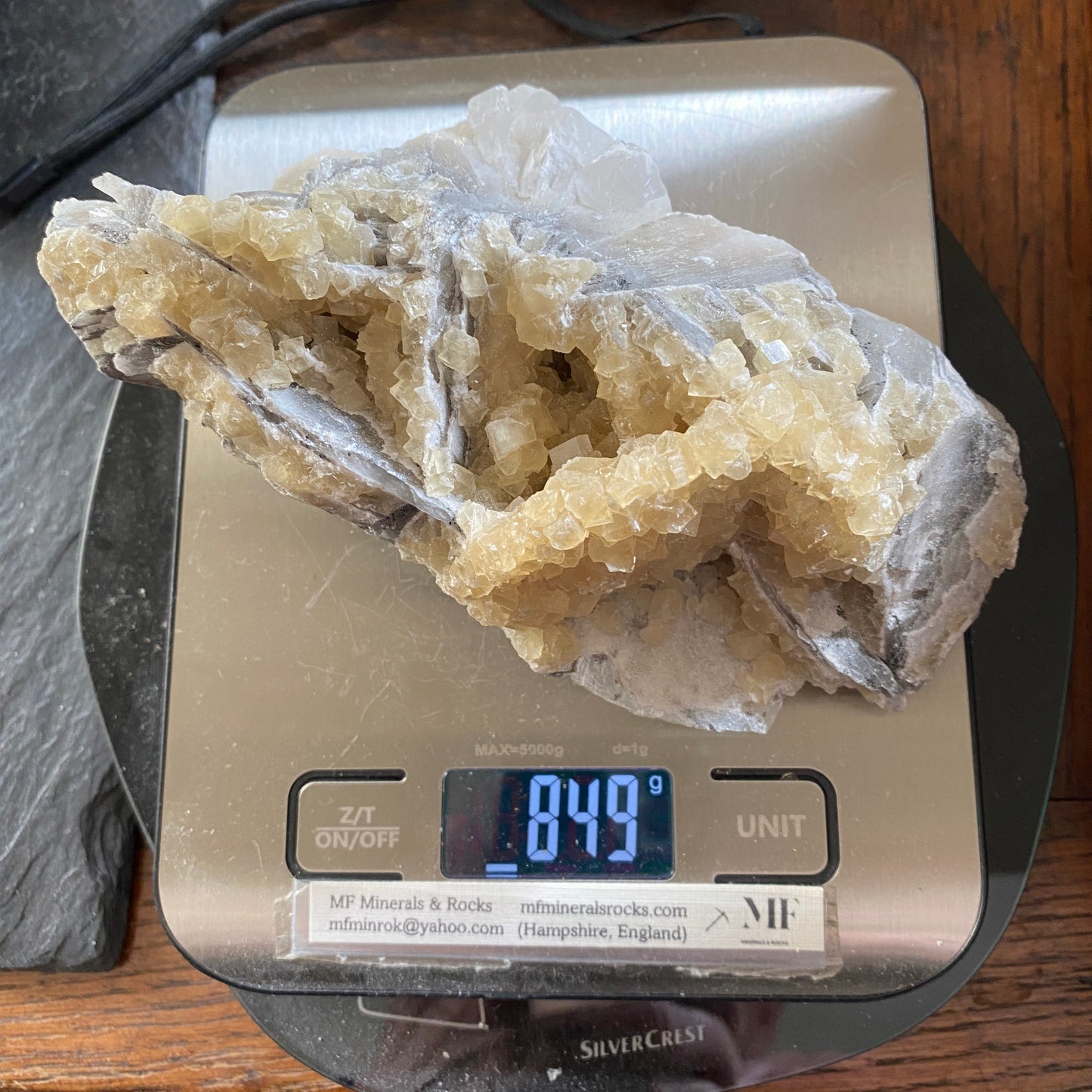 CALCITE IMPRESSIVE LARGE SPECIMEN FROM DAYE COUNTY, HEBEI, CHINA 849g MF4331