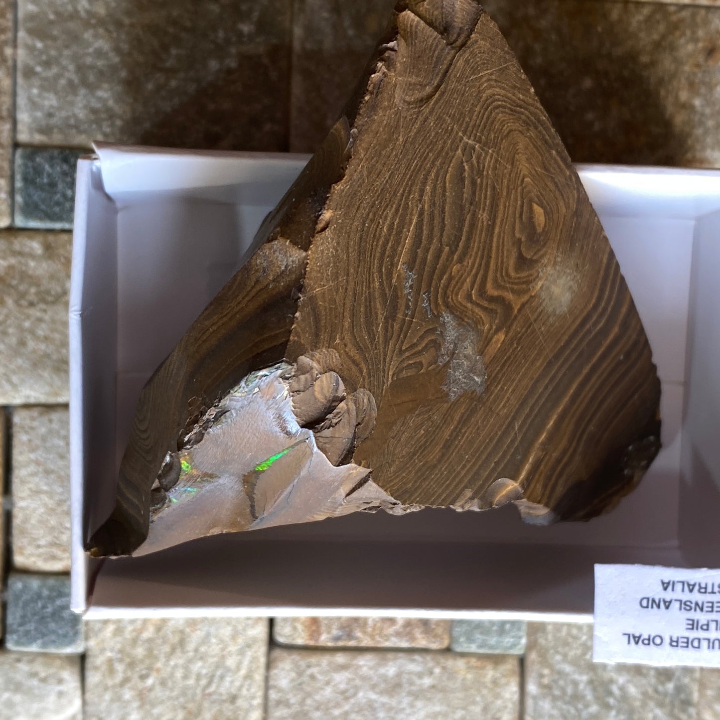 BOULDER OPAL - QUILPIE, QUEENSLAND, AUSTRALIA. 126g MF4335