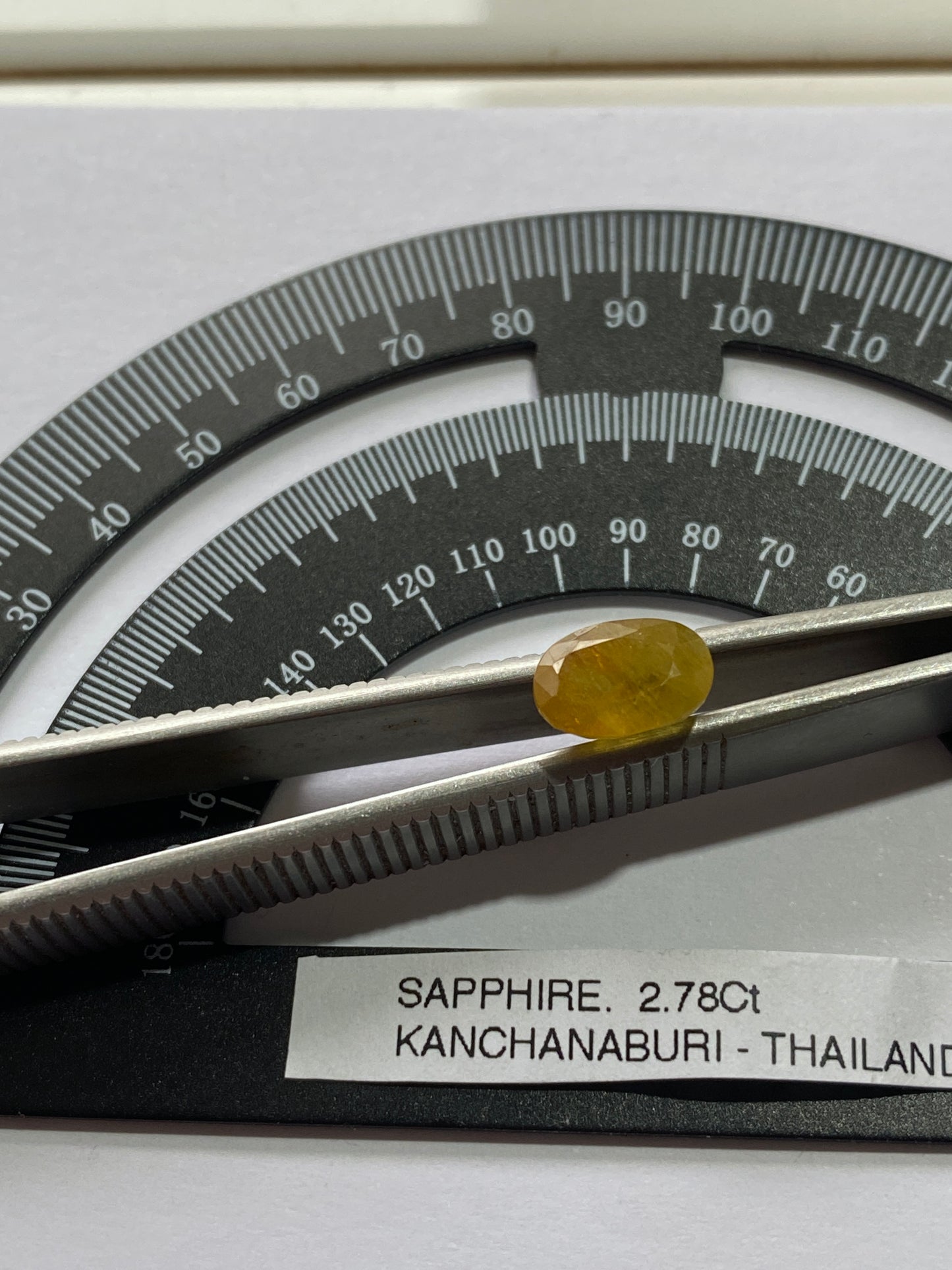 SAPPHIRE NATURAL GEMSTONE : KANCHANABURI, THAILAND 2.78Ct MFG4883