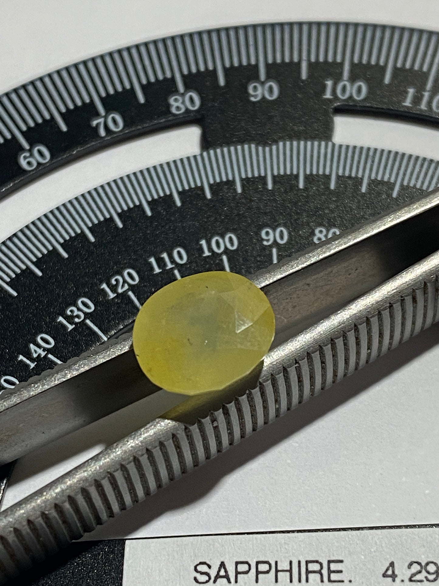 SAPPHIRE NATURAL GEMSTONE : CHIMWADZULU HILL, MALAWI, AFRICA 4.29Ct MFG4866