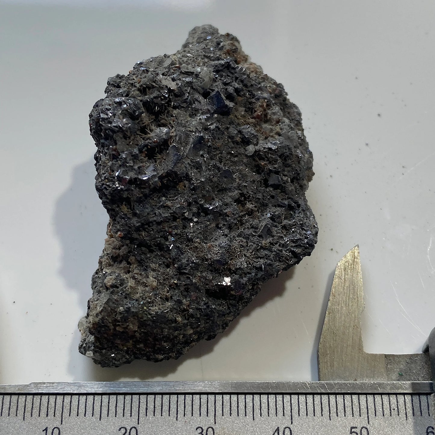 MINERAI D'ARGENT/PLOMB DE BROKEN HILL, NSW AUSTRALIE 44g MF1147
