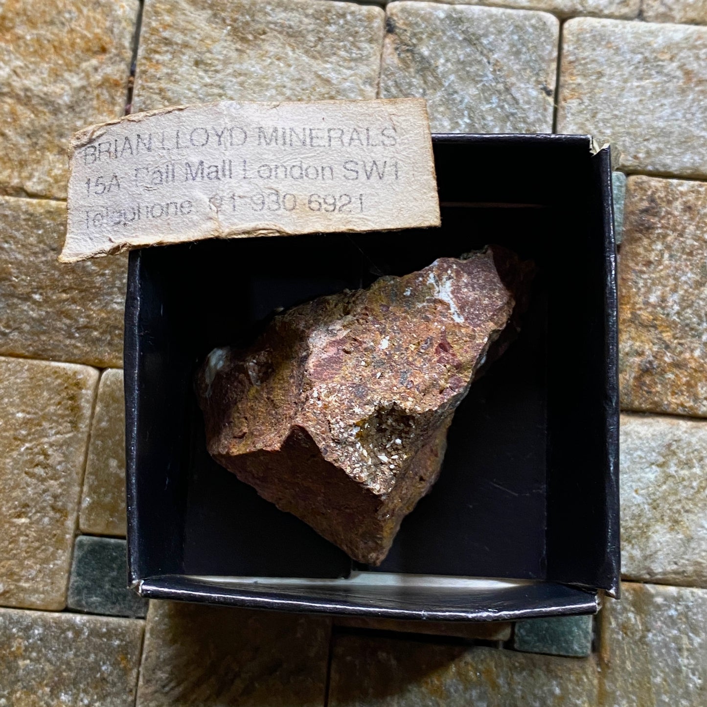 ALSTONITE ON MATRIX - RHIWSAESON MINE, LLANTRISANT, WALES -U.K. 37g MF1181