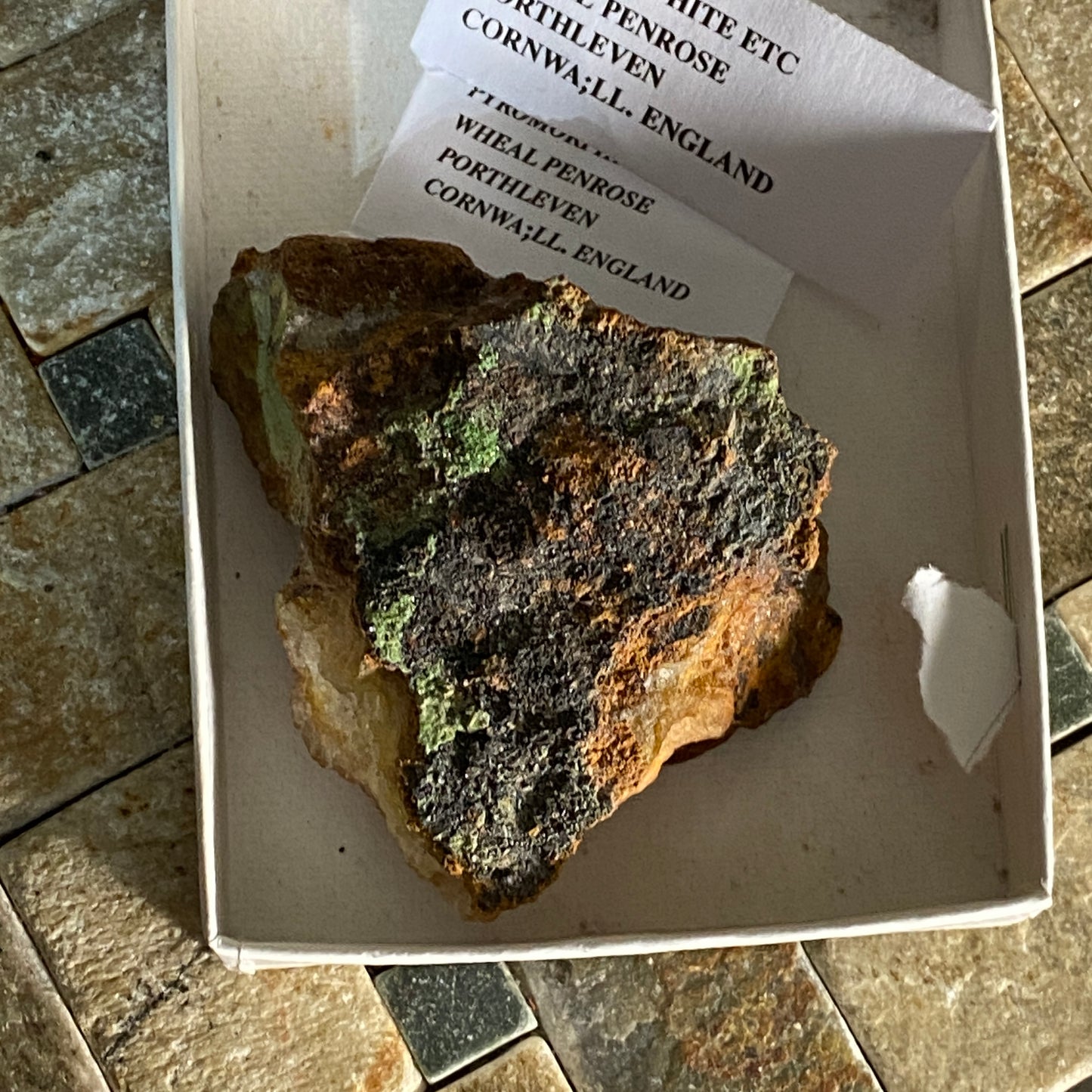 PYROMORPHITE ON MATRIX, WHEAL PENROSE, CORNWALL, ENGLAND 60g MF1655