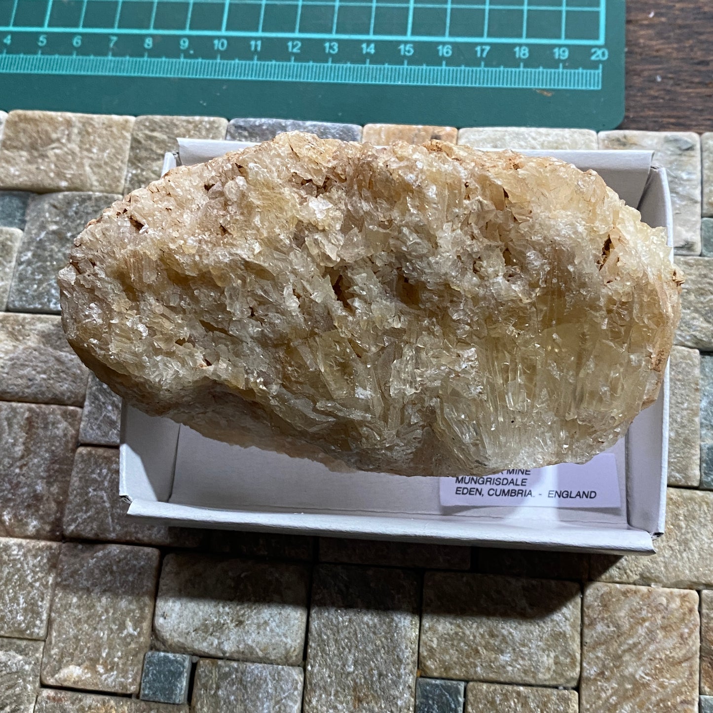 ARAGONITE - CARROCK MINE, MUNGRISDALE, CUMBRIA, ENGLAND