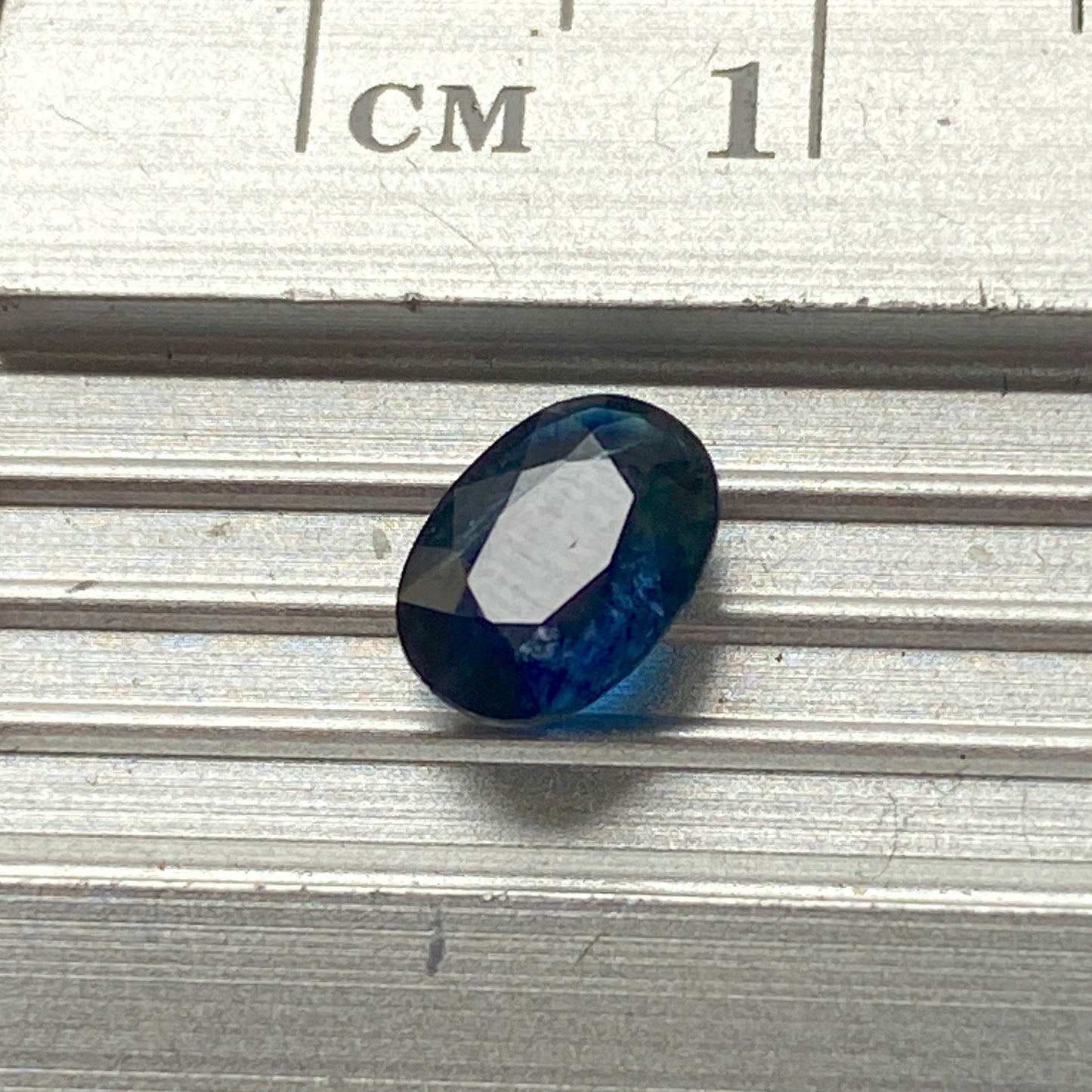 SAPPHIRE CORUNDUM GEMSTONE - INVERELL, N.S.W. AUSTRALIA 0.90Ct MFG5432