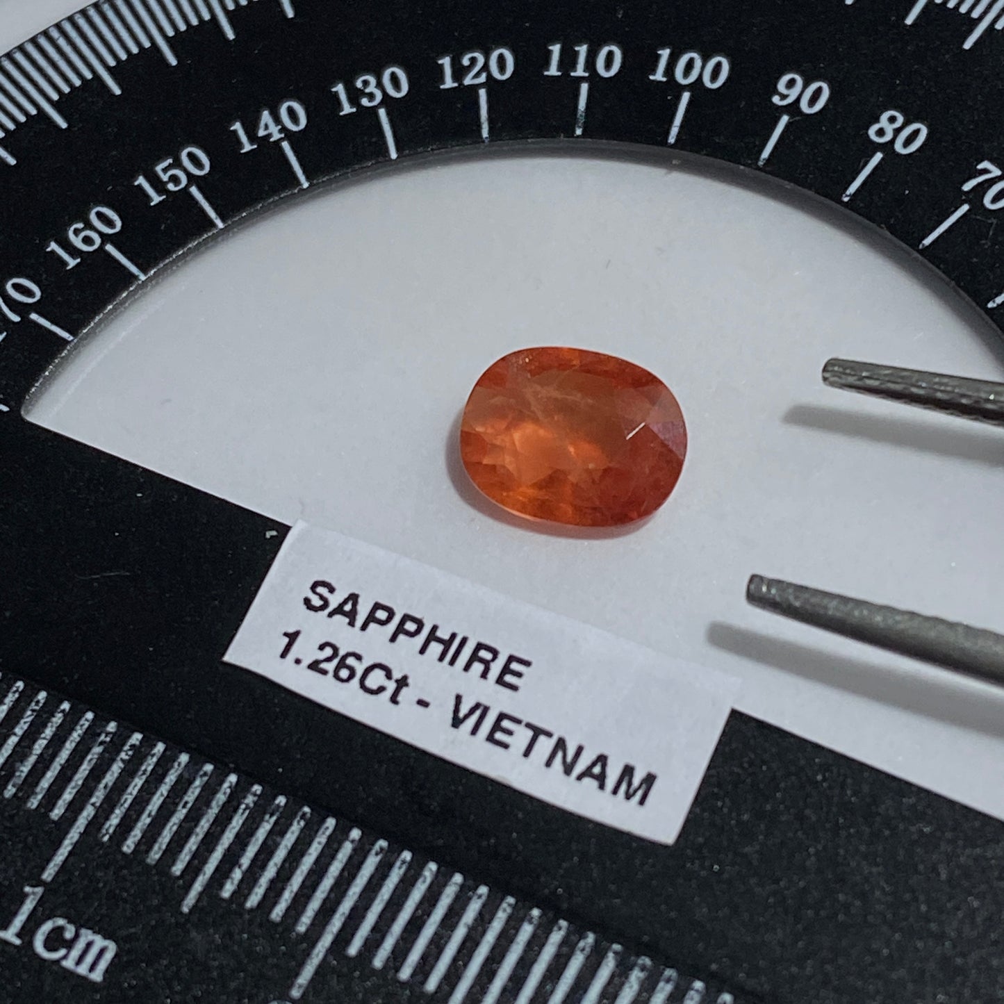 SAPPHIRE CORUNDUM GEMSTONE RARE SPECIMEN FROM LUC YEN, VIETNAM 1.62Ct MFG5439