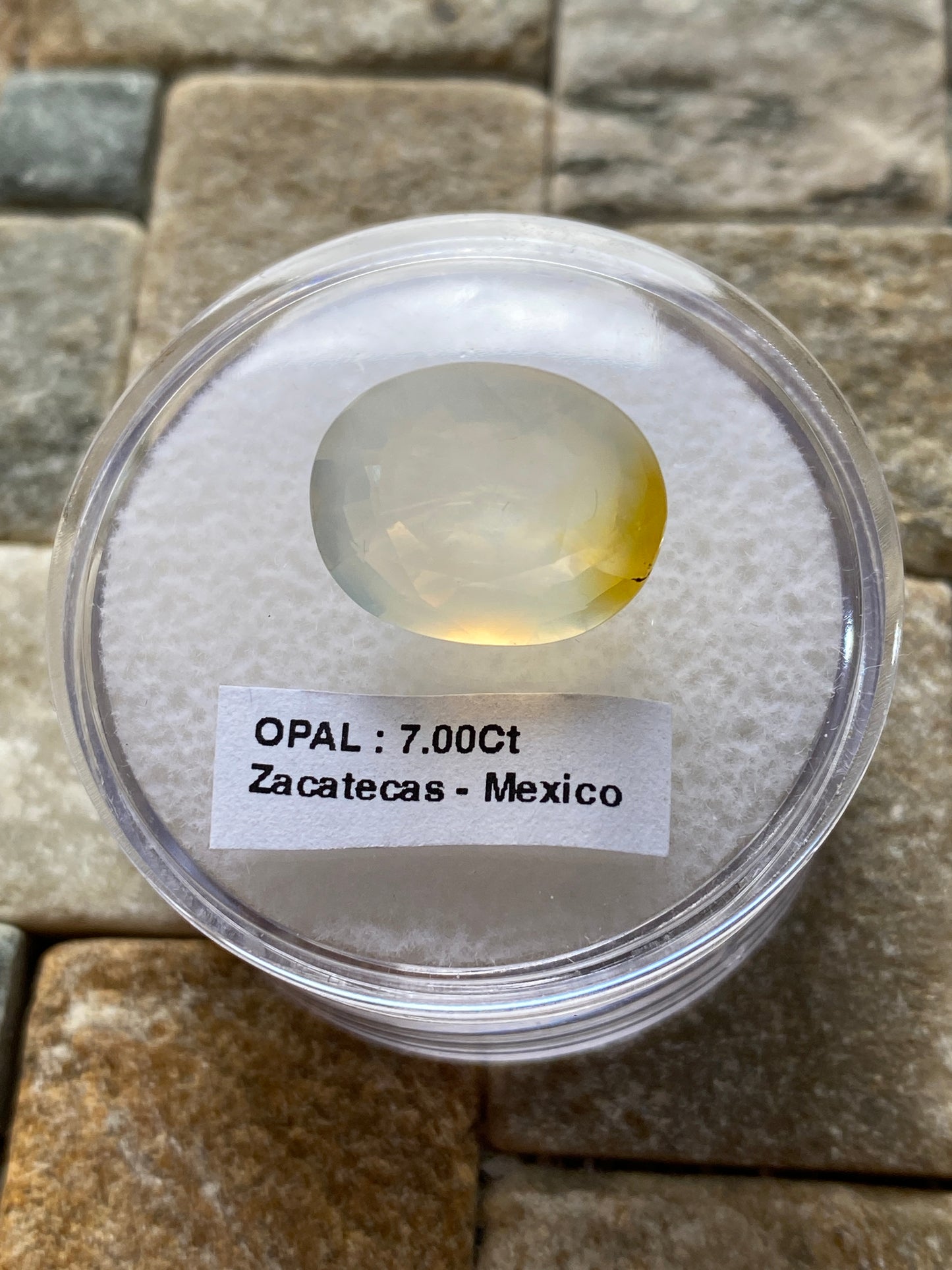 OPAL NATURAL GEMSTONE : ZACATECAS, MEXICO. 7.00Ct MFG4944