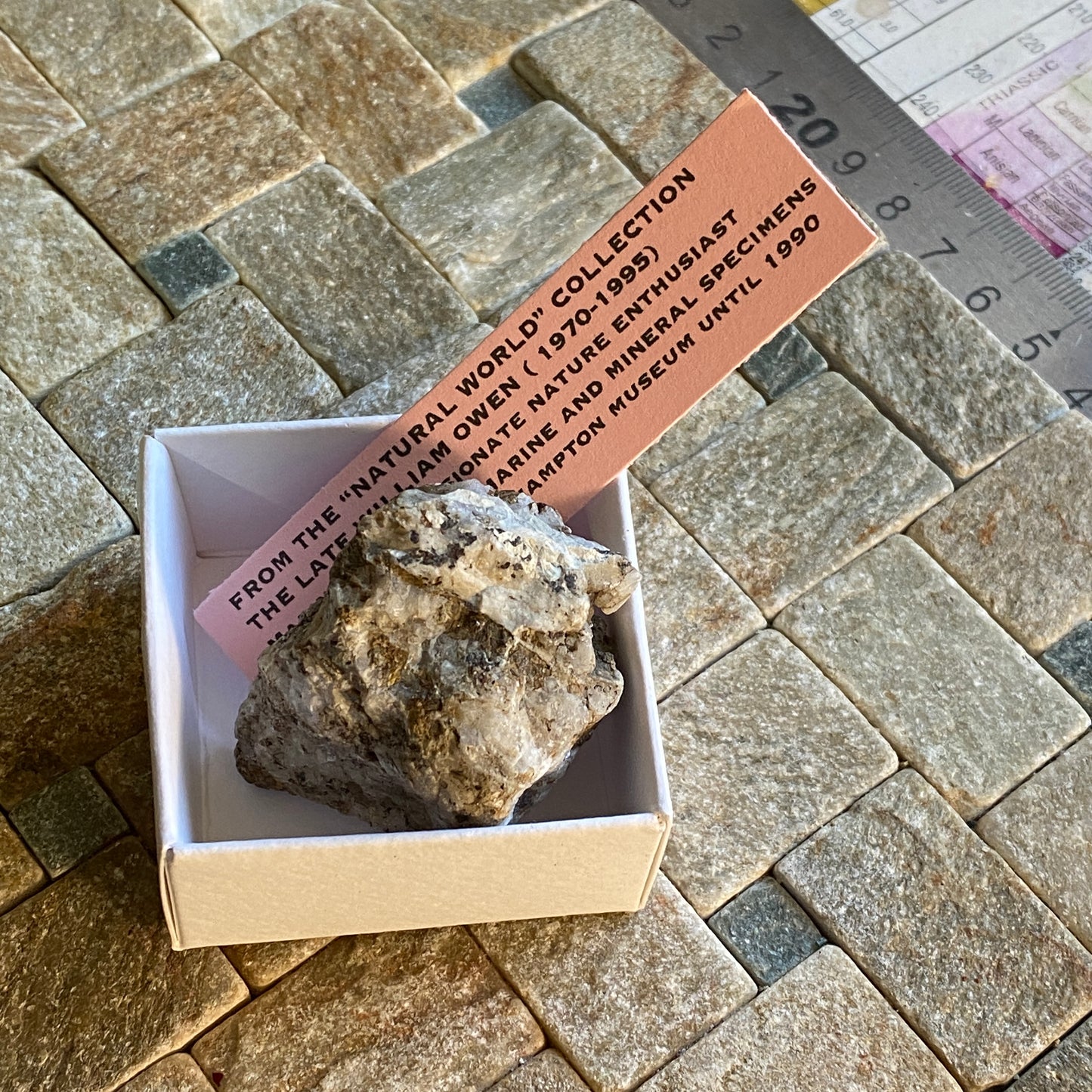 CALCITE WITH SPHALERITE ETC, SMALLCLEUGH MINE, NENTHEAD, CUMBRIA, 54g MF1696