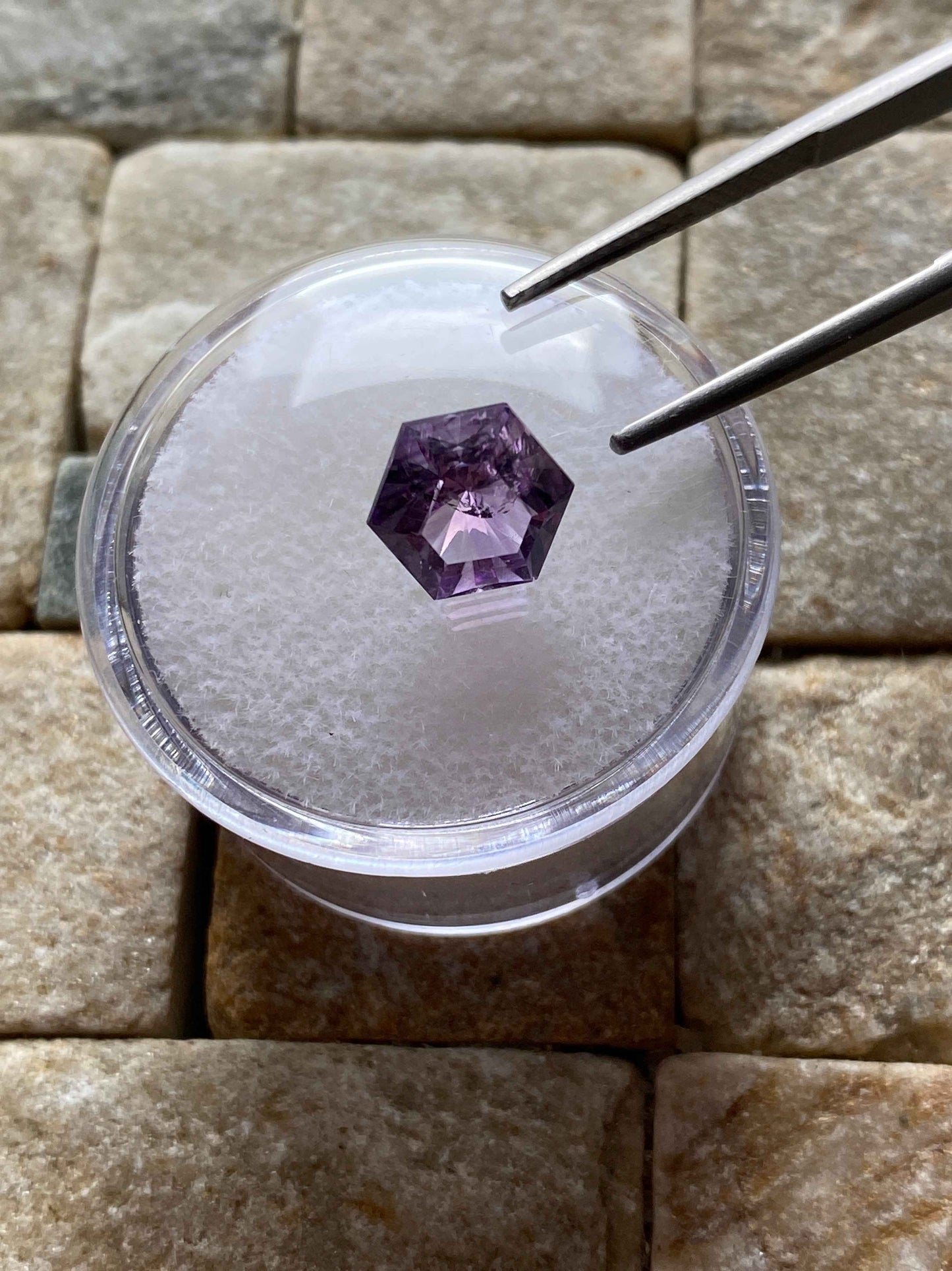 AMETHYST NATURAL GEMSTONE : PIEDRA PARADA, VERACRUZ, MEXICO 2.07Ct MFG4911