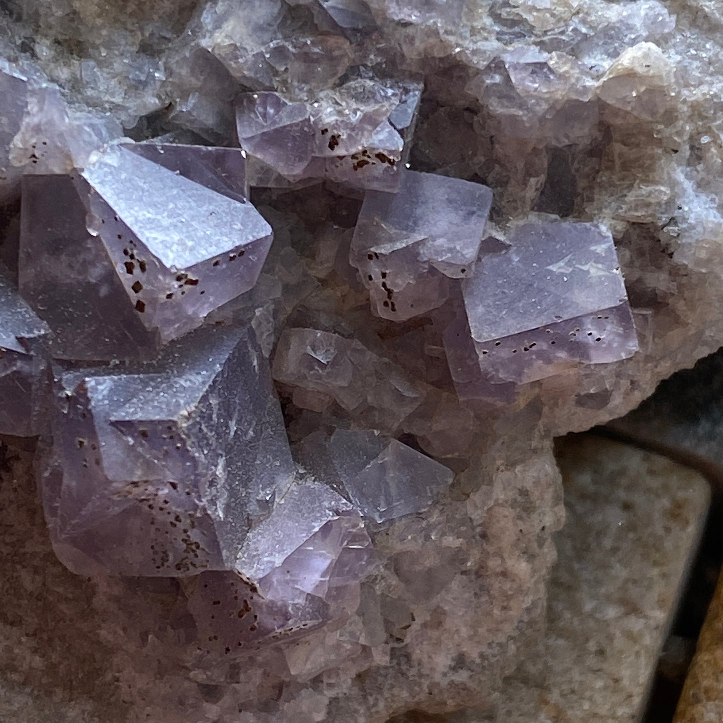 FLUORITE FROM FRAZERS HUSH MINE , WEARDALE 262g MF3851