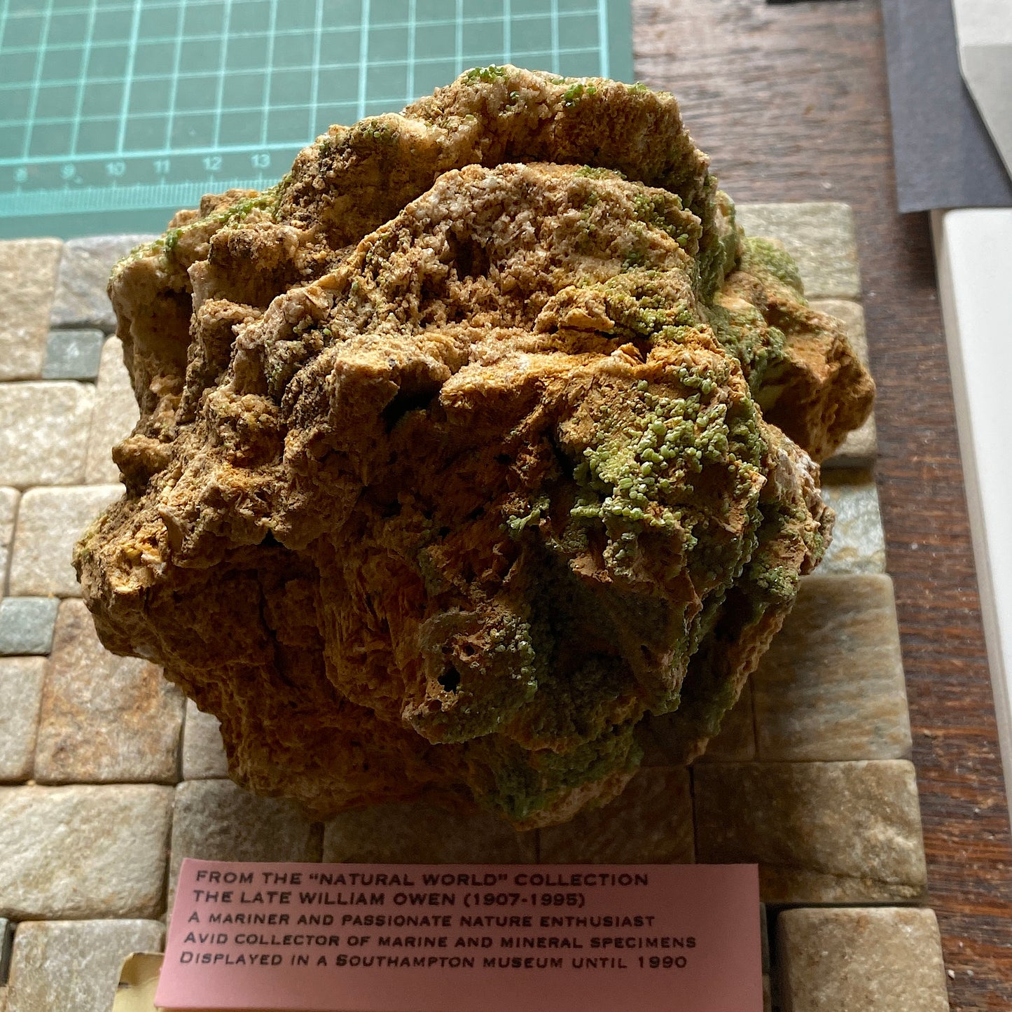 MIMETITE FROM DRIGGETH MINE, CUMBRIA SUBSTANTIAL SPECIMEN 914g MF6140