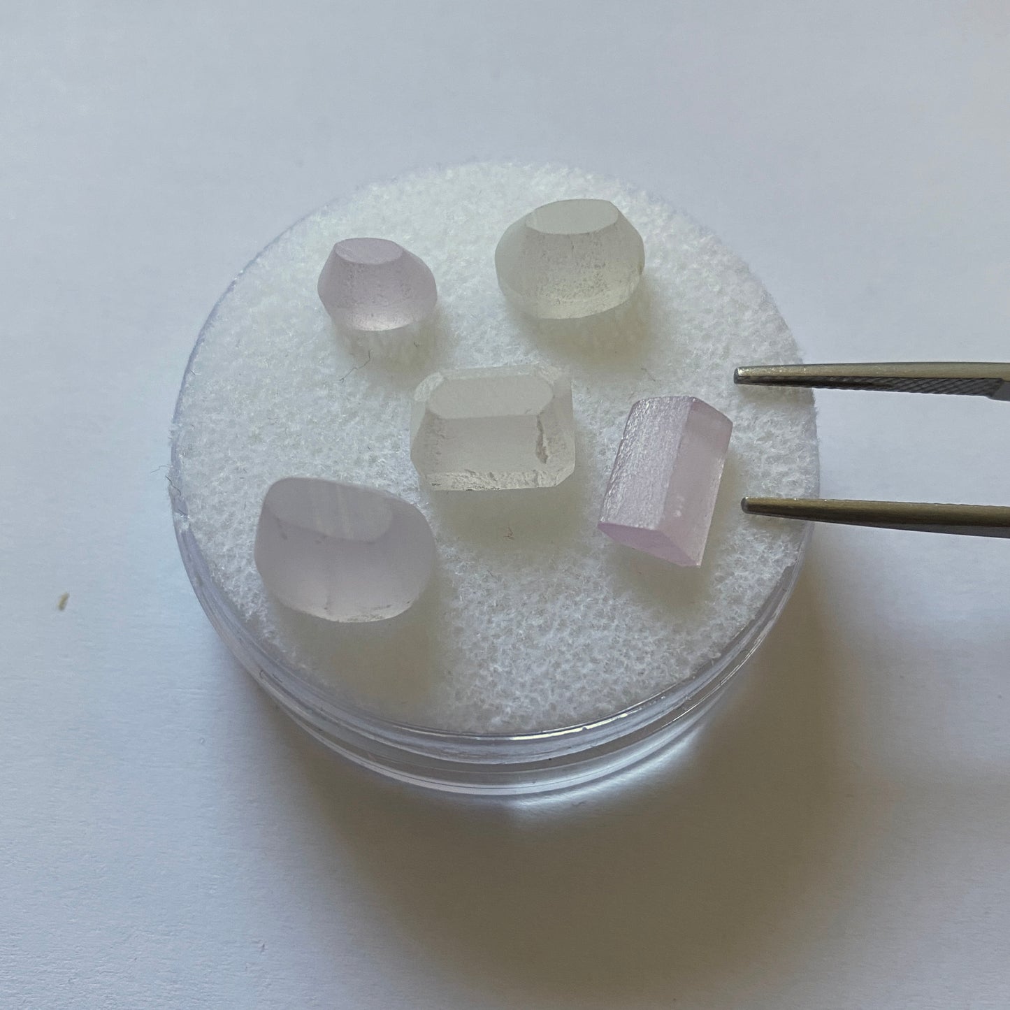 SPODUMENE GEMSTONES "PRE-FORMED" - KUNAR, AFGHANISTAN 19.35Ct MFG5020