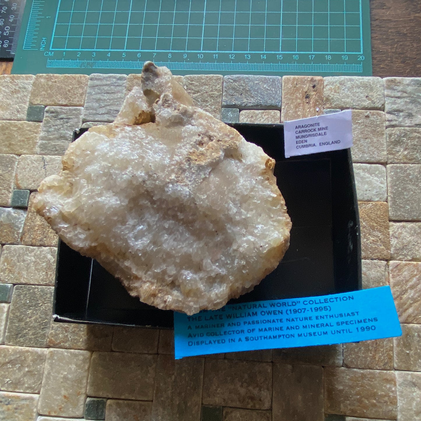 ARAGONITE FROM CARROCK MINE, MUNGRISDALE, EDEN, CUMBRIA, ENGLAND 606g MF1356