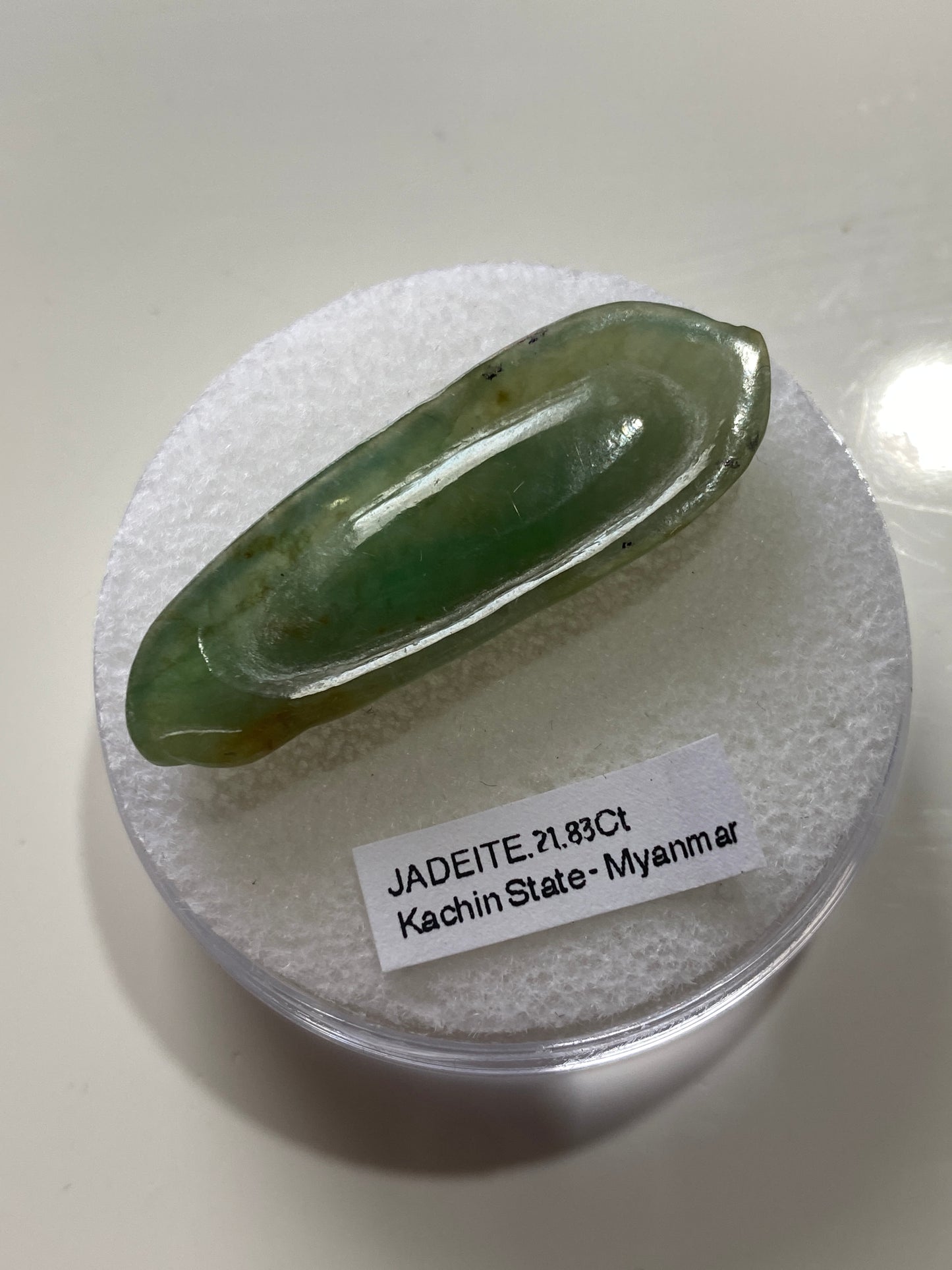JADEITE : KACHIN STATE, MYANMAR 21.83Ct. MFG4948