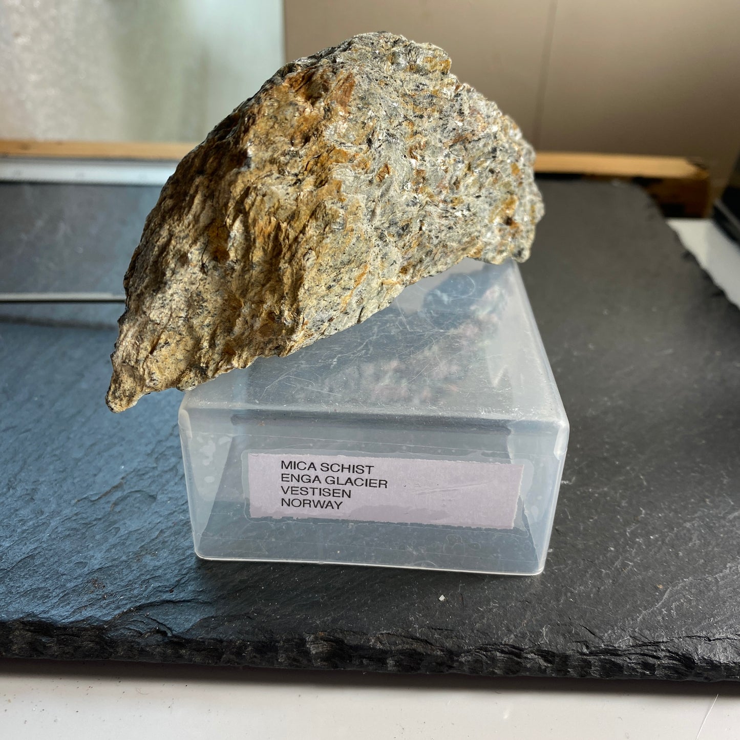 MICA SCHIST, ENGA GLACIER, VESTISEN, NORWAY. 135g MF1841