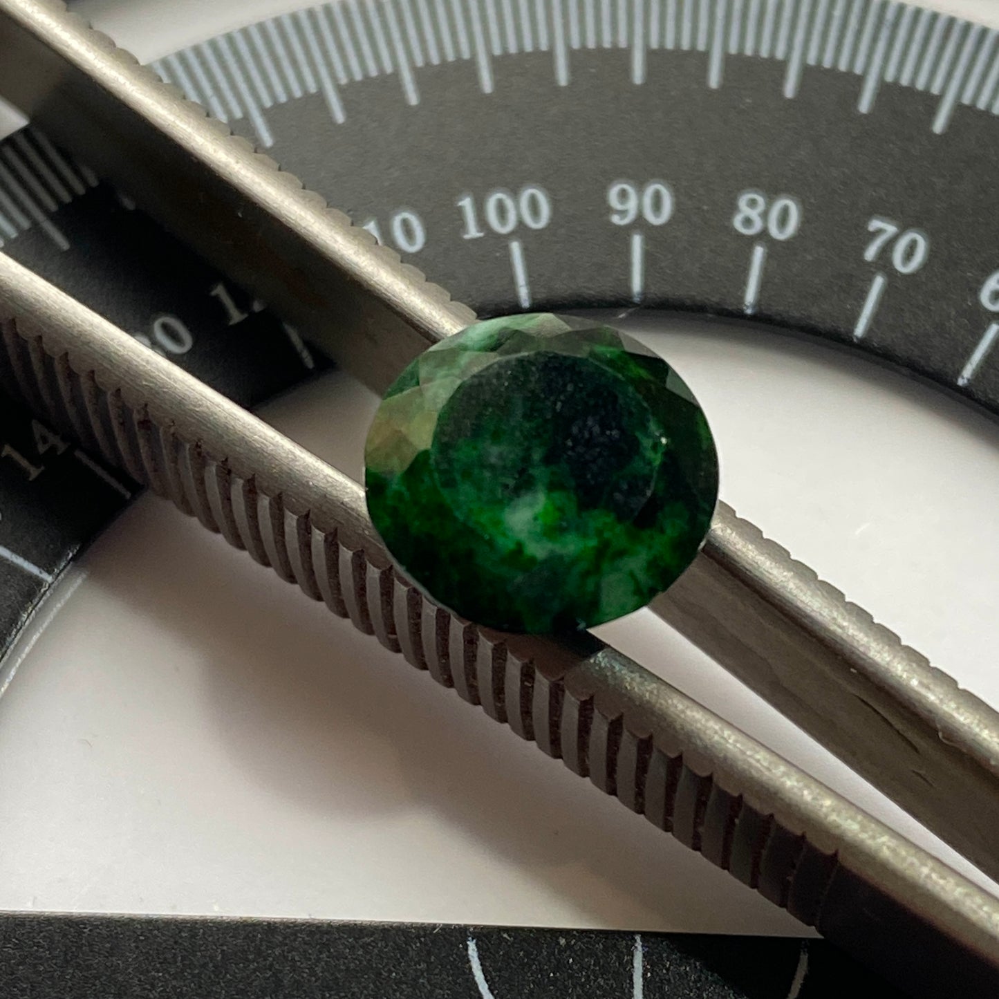 MAW SIT-SIT JADE GEMSTONE - MOGOK, MANDALAY, BURMA 3.34Ct MFG5183